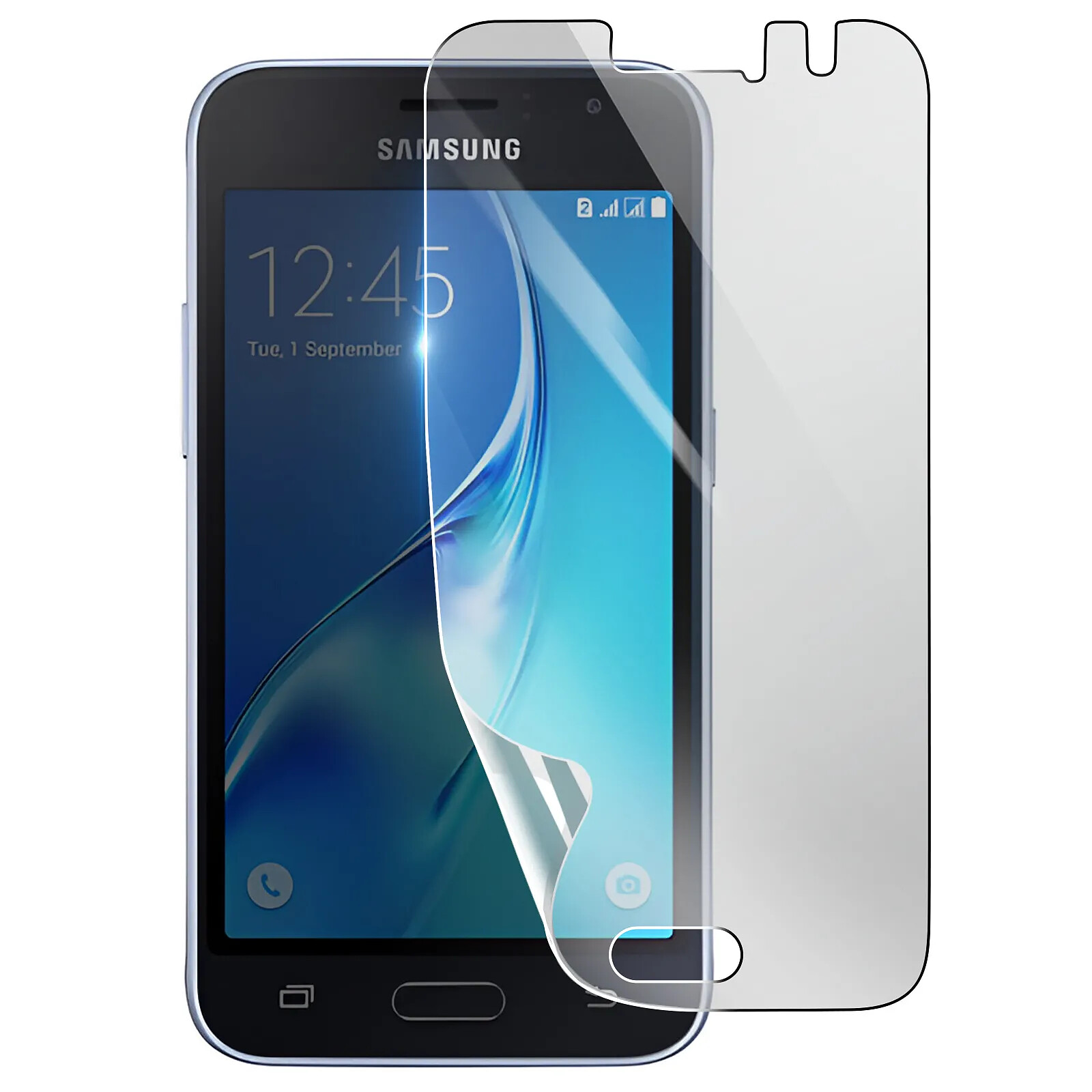3mk Protection Écran pour Samsung Galaxy J1 2016 en Hydrogel Antichoc Transparent