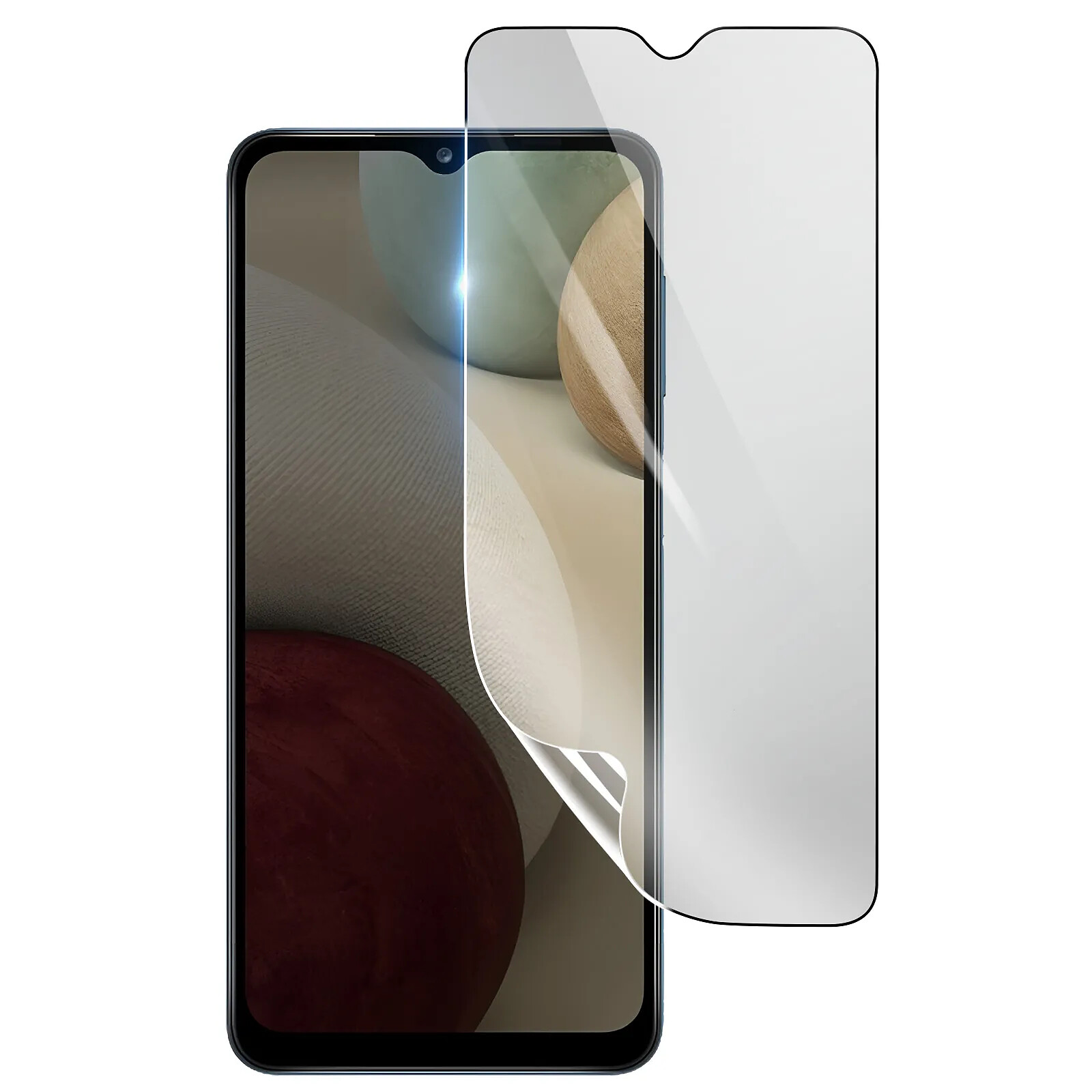 3mk Protection Écran pour Samsung Galaxy A12 en Hydrogel Antichoc Transparent