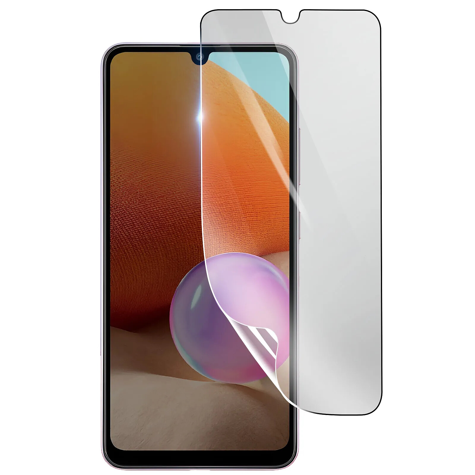 3mk Protection Écran pour Samsung Galaxy A32 en Hydrogel Antichoc Transparent