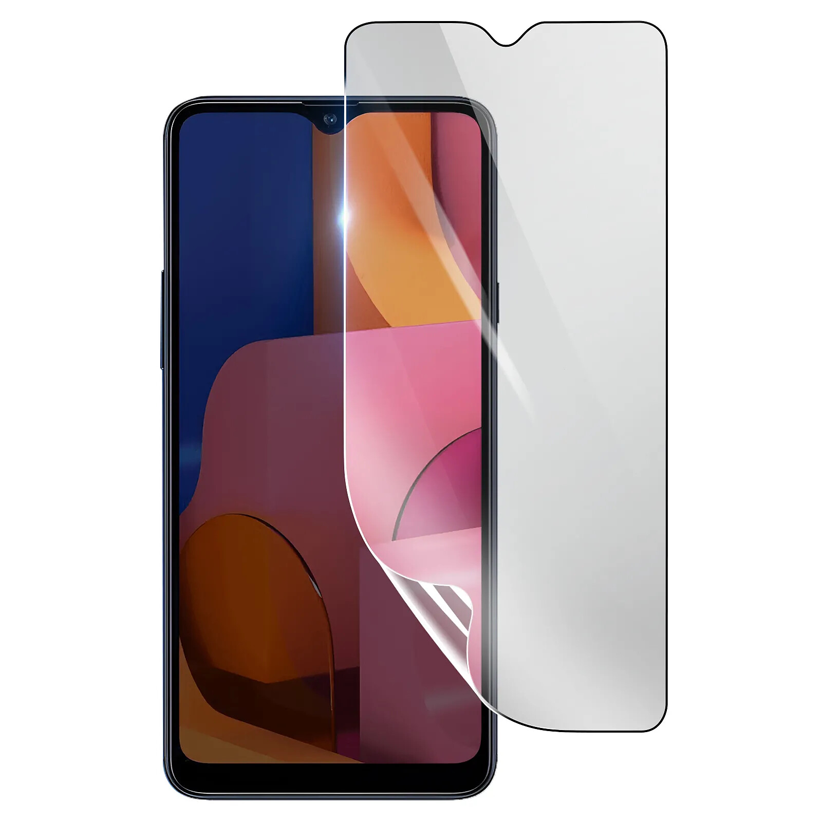 3mk Protection Écran pour Samsung Galaxy A20s en Hydrogel Antichoc Transparent