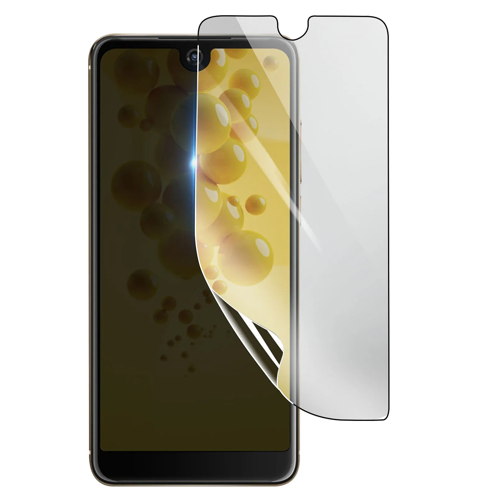 Pack De 3 Protections D’écran AtFoliX Pour Wiko Y52 - Anti-choc Et Anti-reflets - Made In Germany