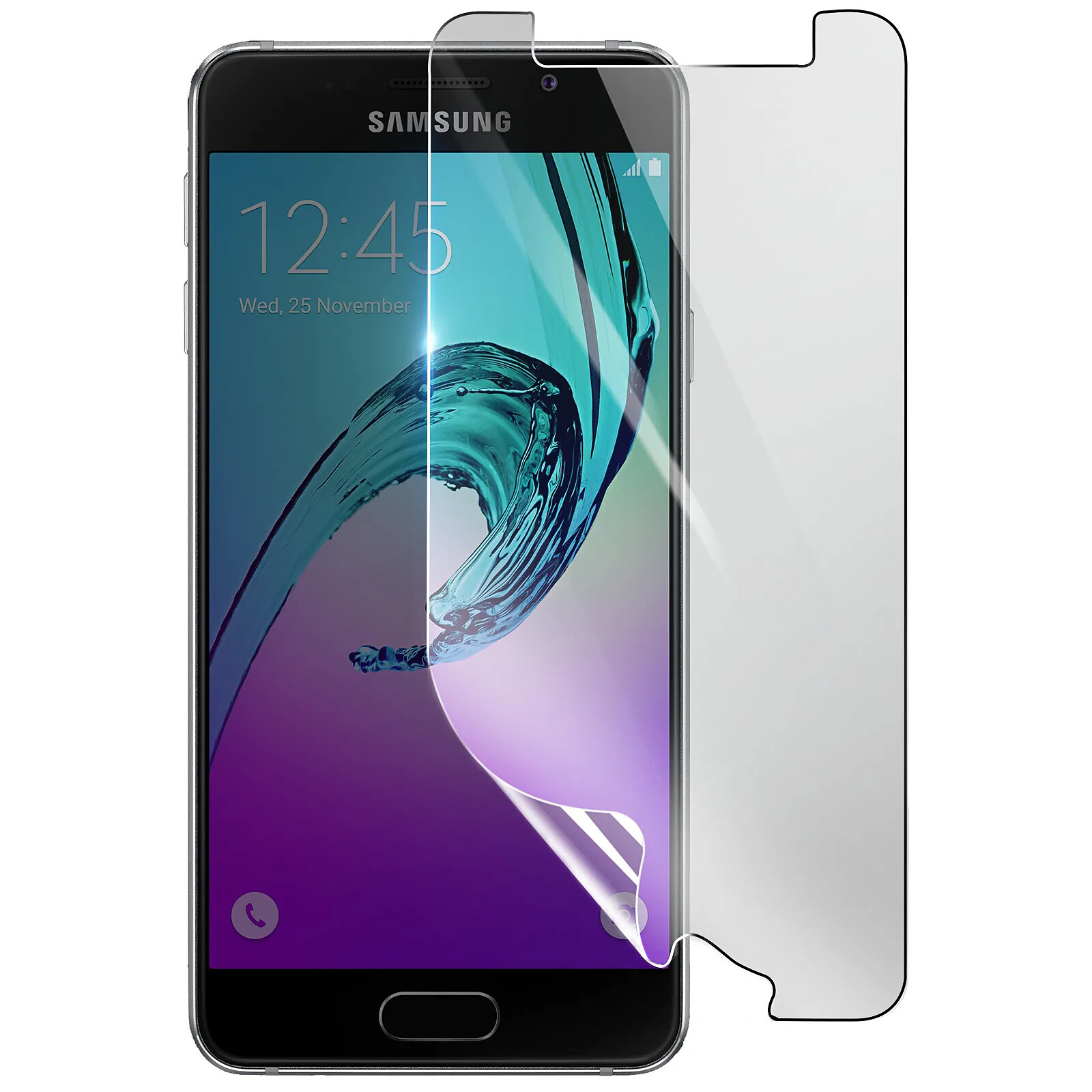 3mk Protection Écran pour Samsung Galaxy A5 2016 en Hydrogel Antichoc Transparent