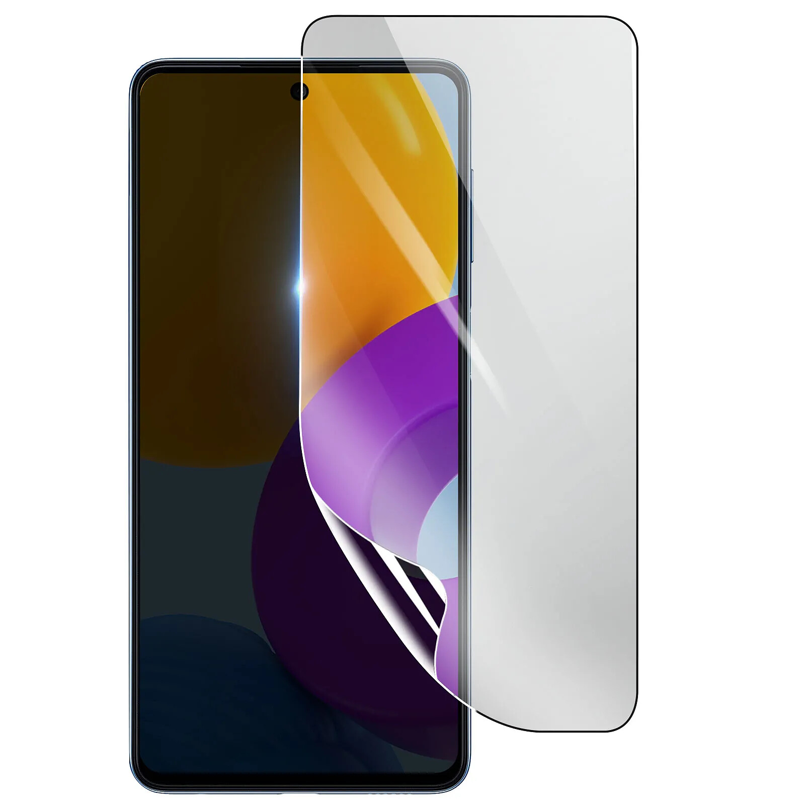 3mk Protection Écran pour Samsung Galaxy M52 5G en Hydrogel Antichoc Transparent