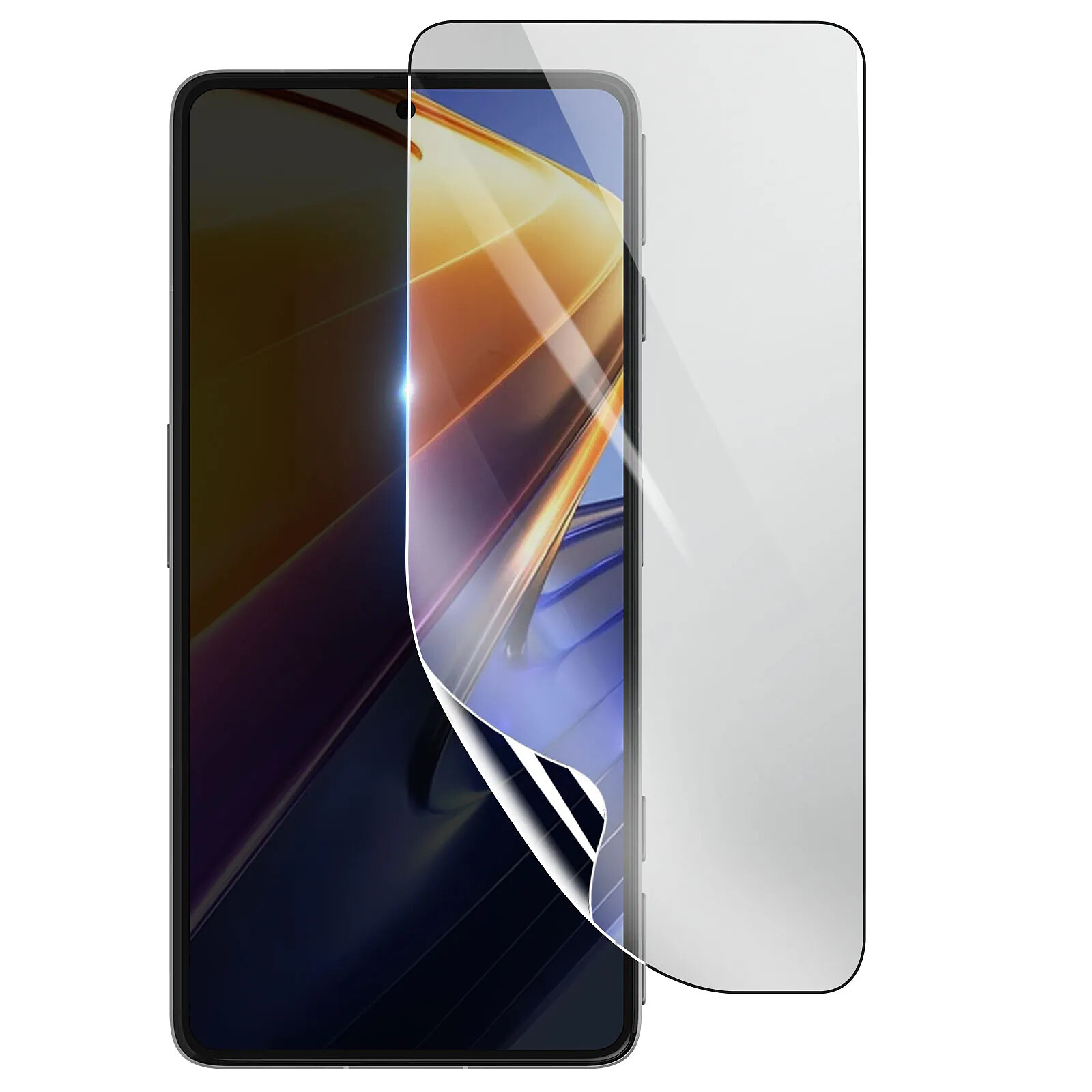 3mk Protection Écran pour Xiaomi Poco F4 GT en Hydrogel Antichoc Transparent