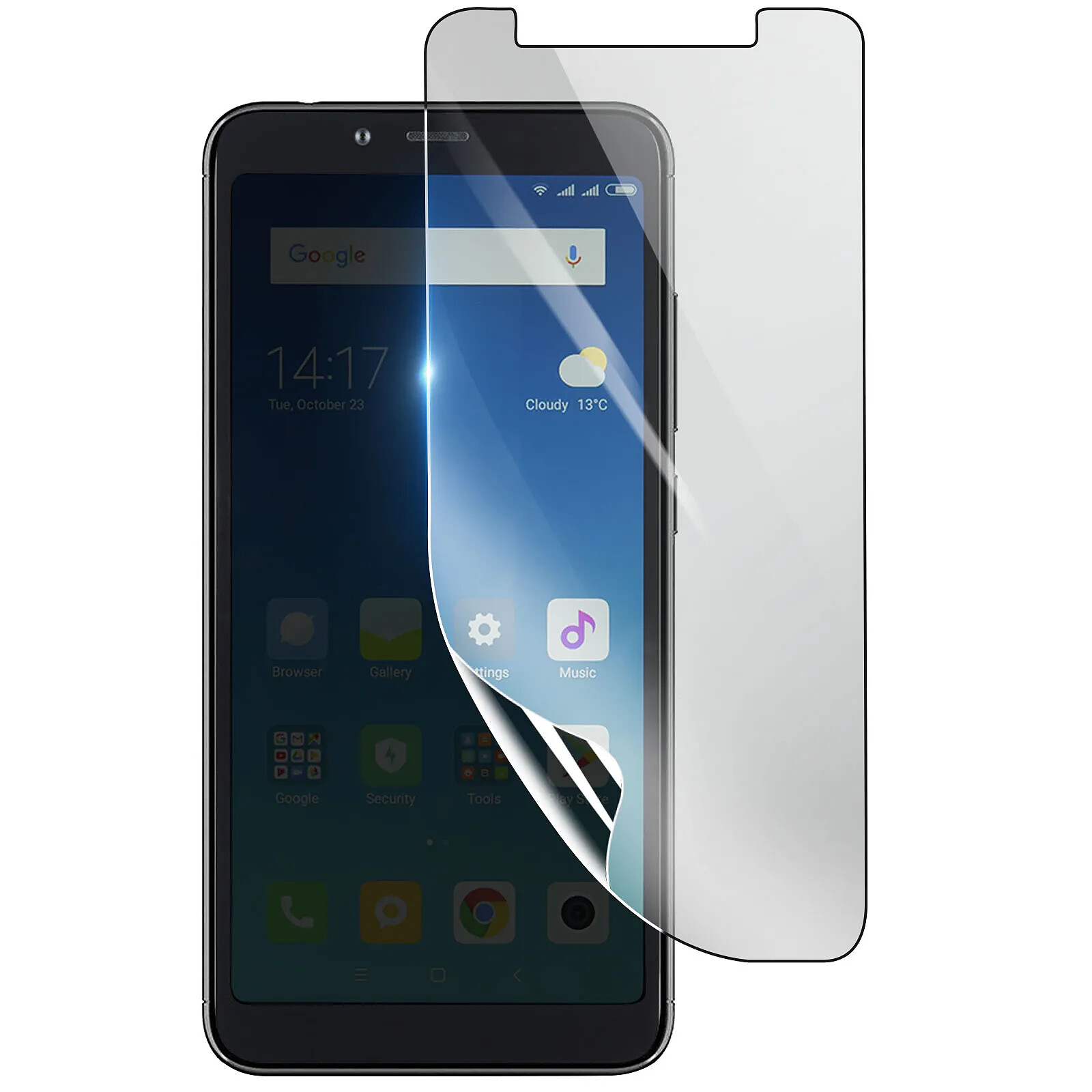 3mk Protection Écran pour Xiaomi Redmi 6A en Hydrogel Antichoc Transparent