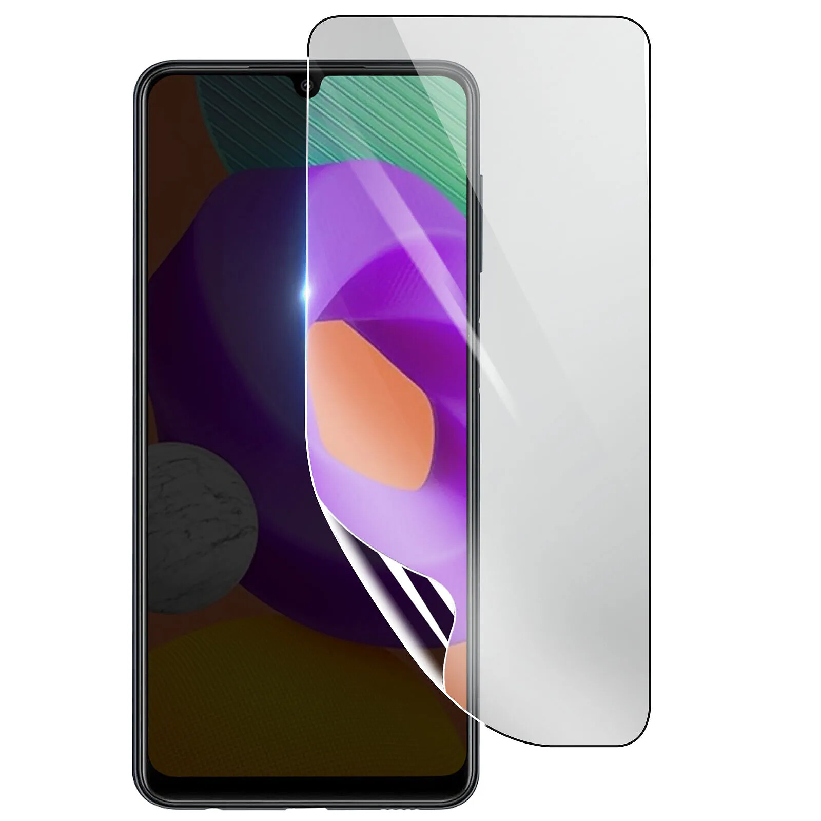 3mk Protection Écran pour Samsung Galaxy M22 en Hydrogel Antichoc Transparent