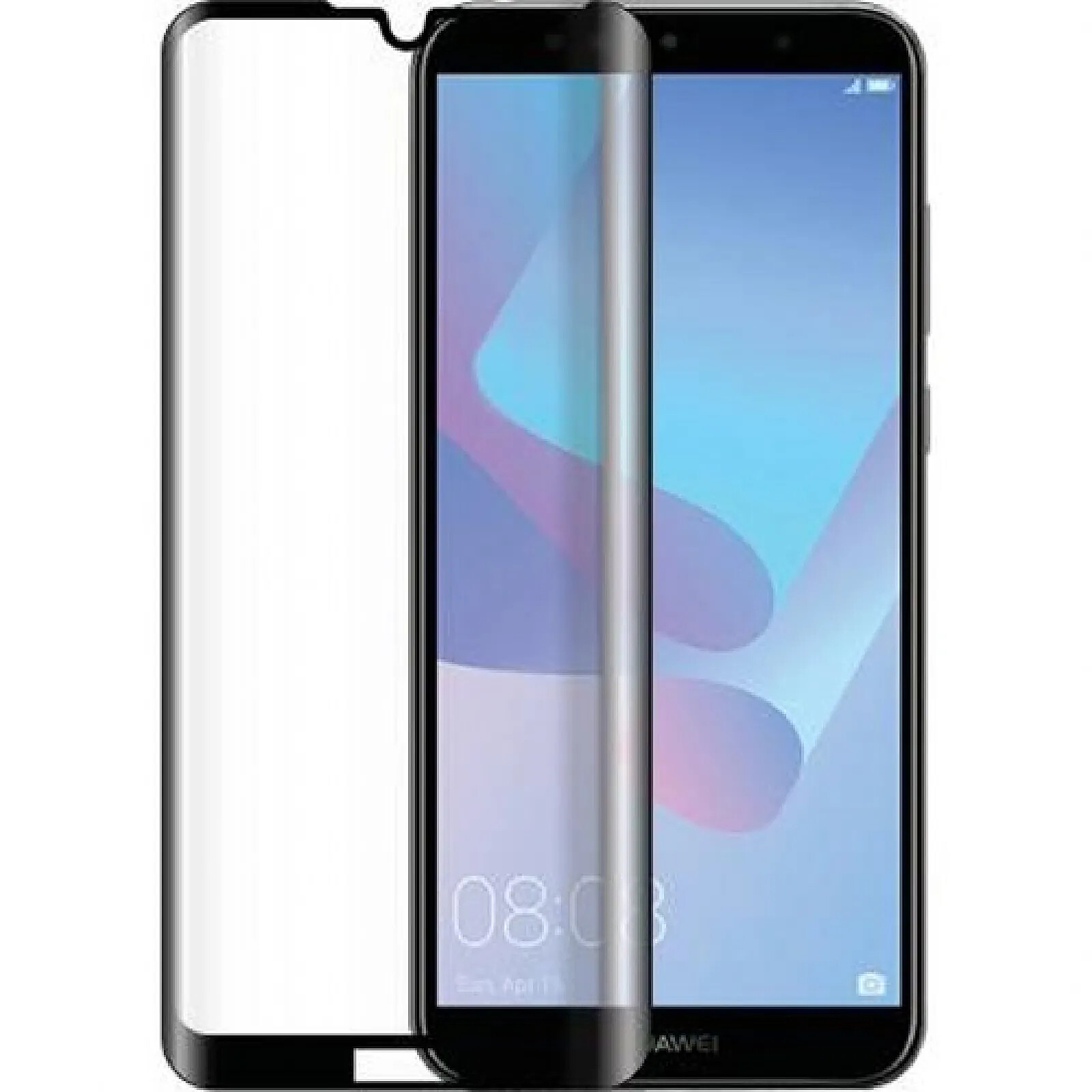 Couvercle Arrière (rabat) D'objectif Pour Huawei Y6 2018 - Noir, Neuf D'origine Ou Compatible