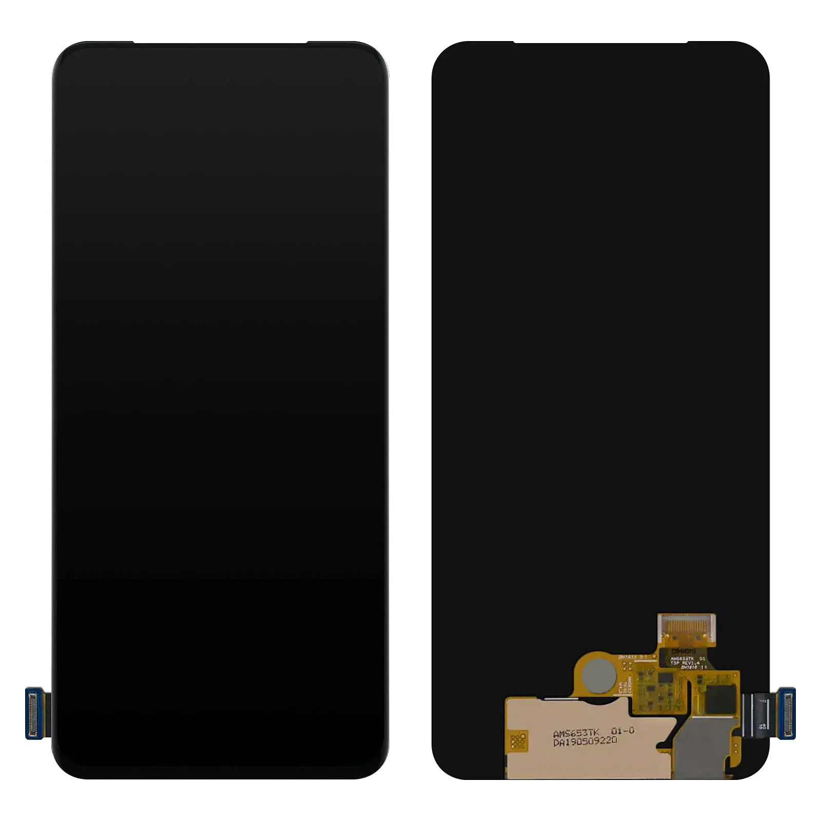 Écran LCD + Vitre Tactile Pour Oppo Reno 2 – Noir, Sans Châssis