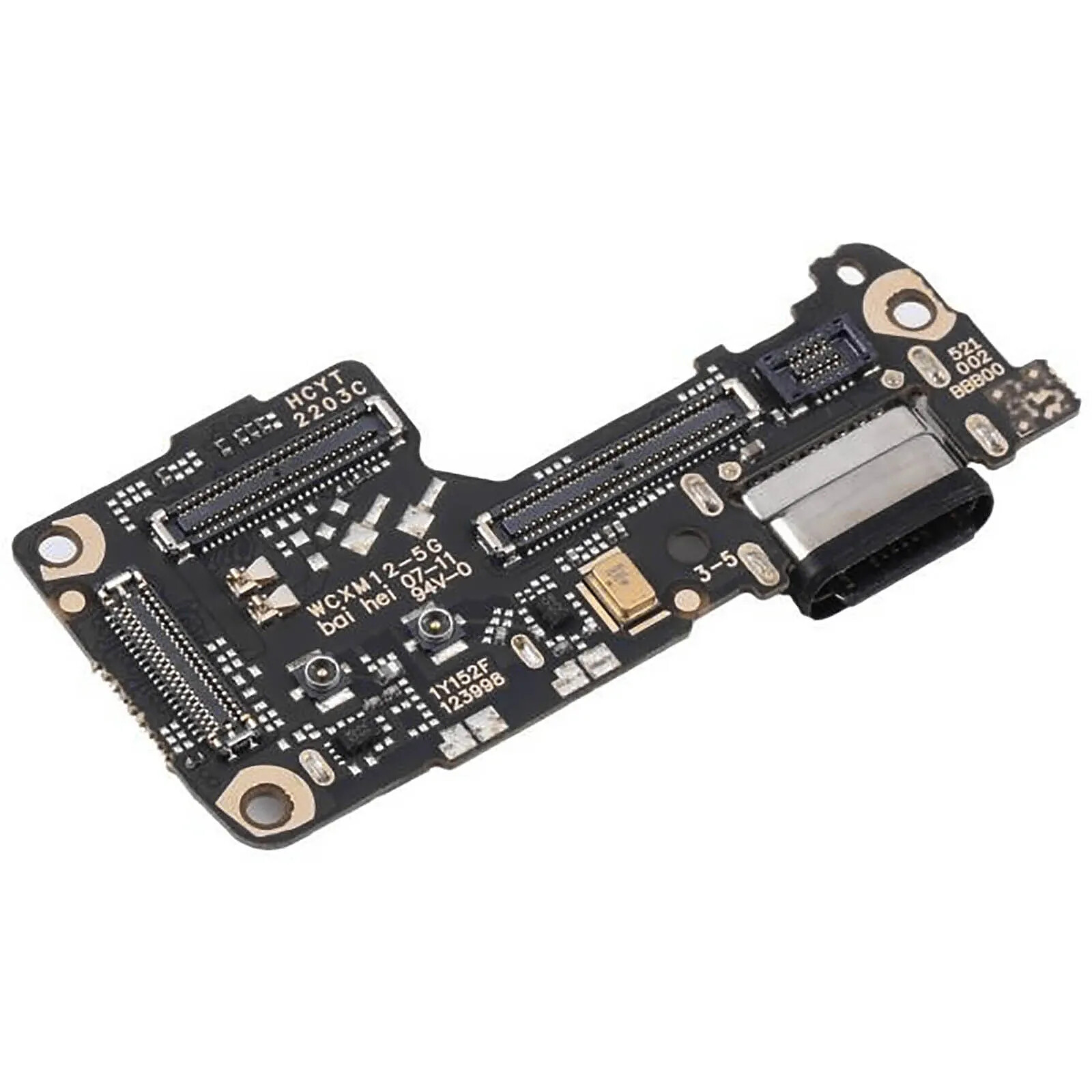 Connecteur De Charge USB-C Clappio Pour Xiaomi Redmi 14C – Noir, Fiable Et Compatible