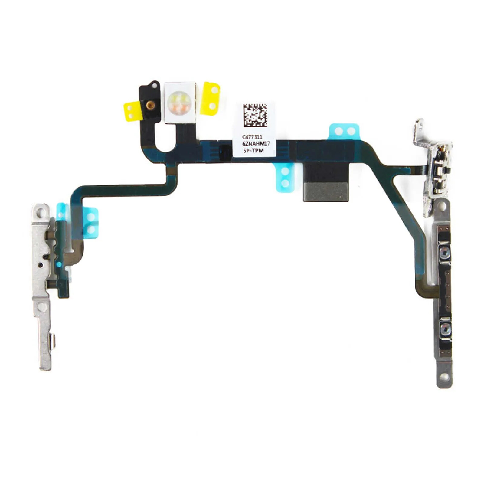 Clappio Nappe Bouton On et Off pour iPhone SE 2020 Power et Volume