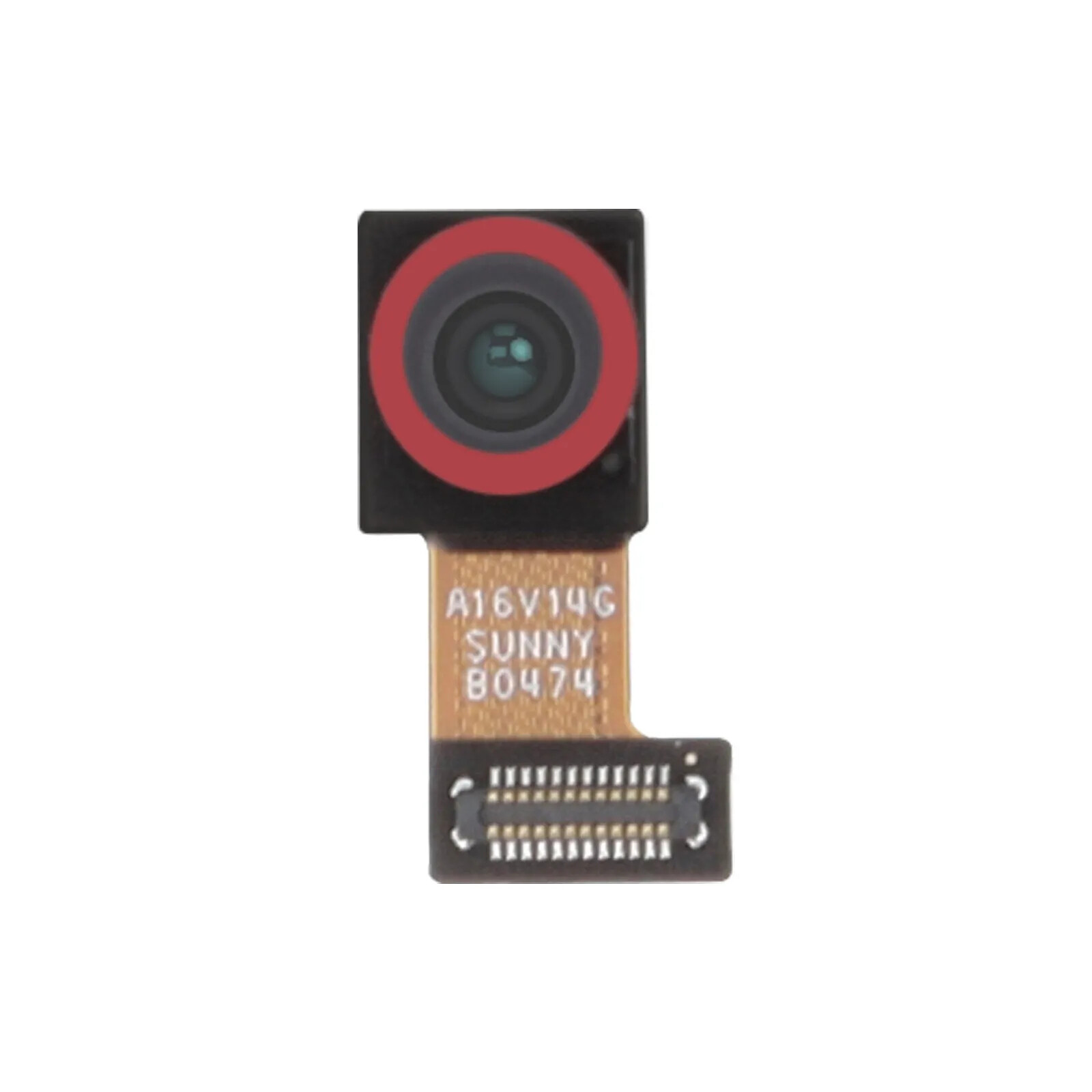 Clappio Caméra Avant pour Xiaomi Mi 10T Lite Objectif Frontal