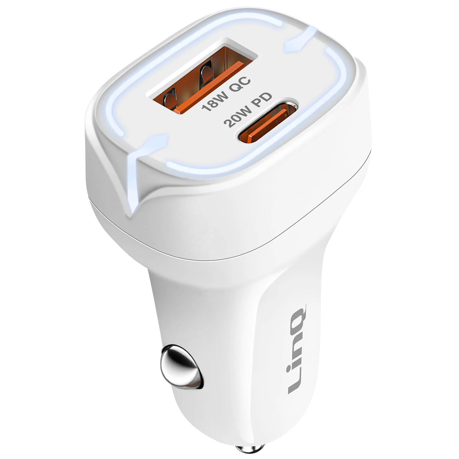 Chargeur de voiture double séparateur de port USB prise 12V-24V prise