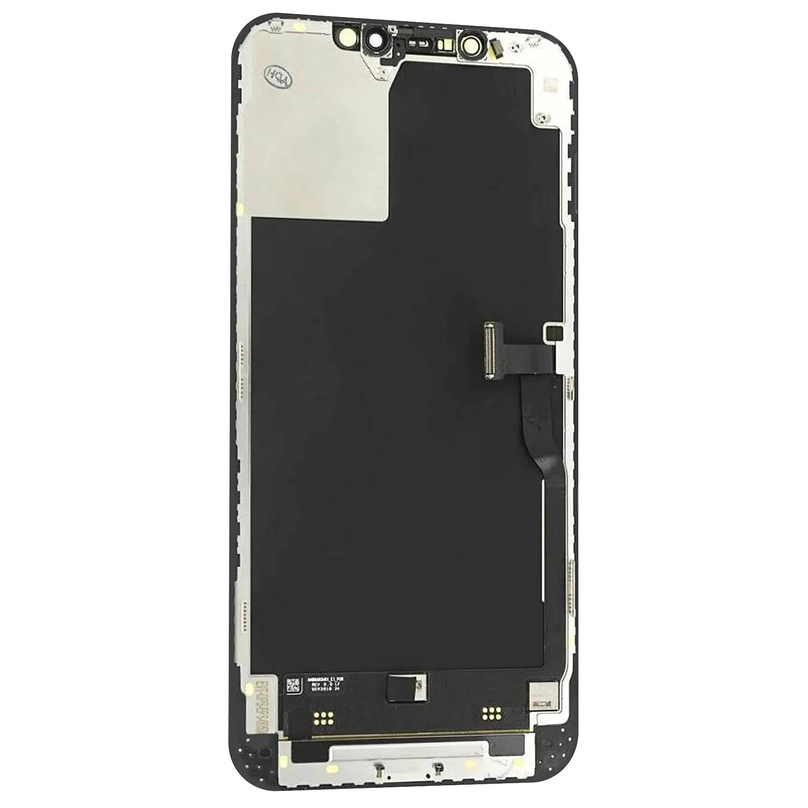 ECRAN LCD IPHONE 12 / 12 PRO VITRE TACTILE + CHASSIS NEUF NOIR COMPLET