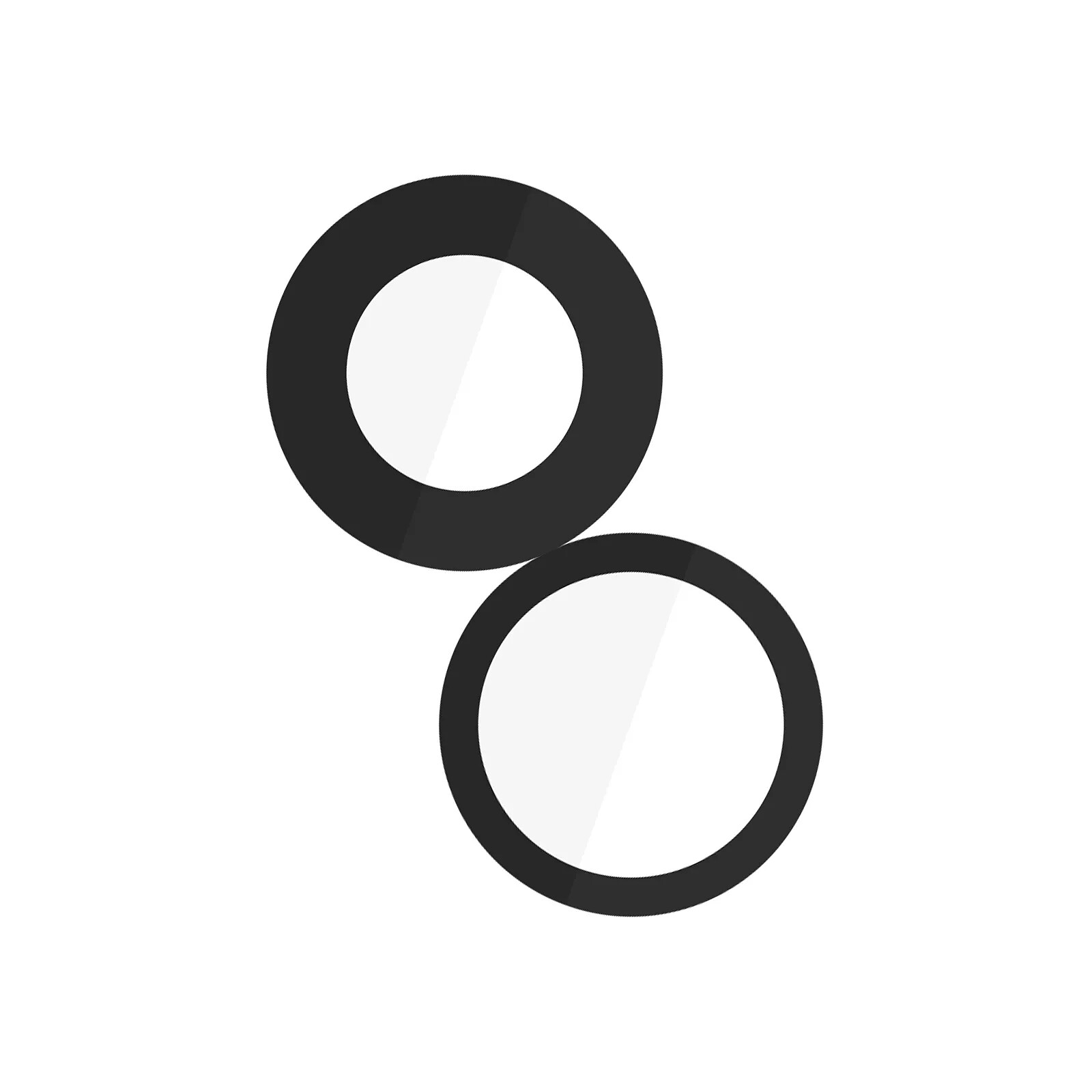Clappio Lentille Caméra Arrière pour iPhone 12 et 12 Mini, 100% Compatible