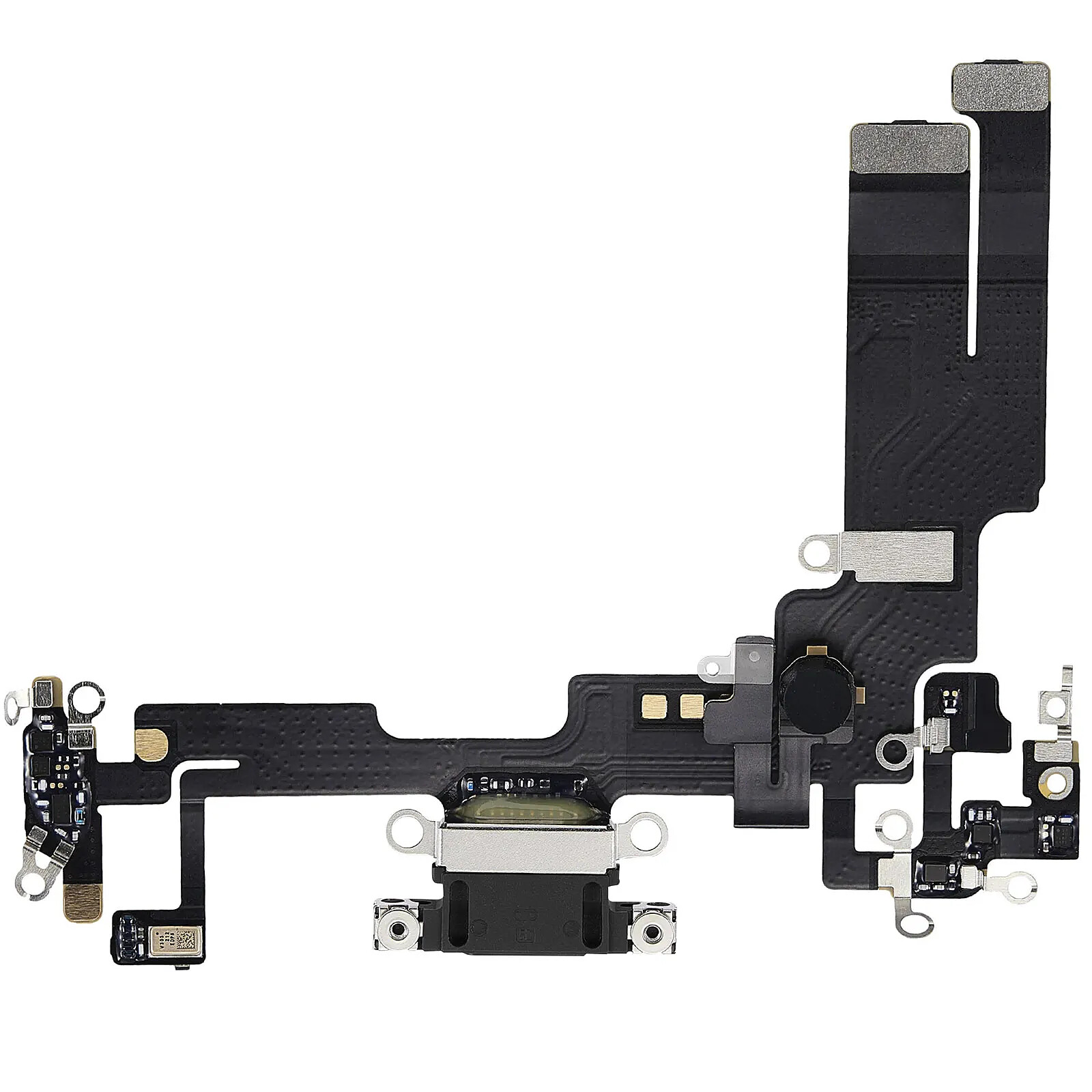 Connecteur De Charge Pour Oppo A79 Clappio - Avec Jack Et Micro, Noir, Neuf