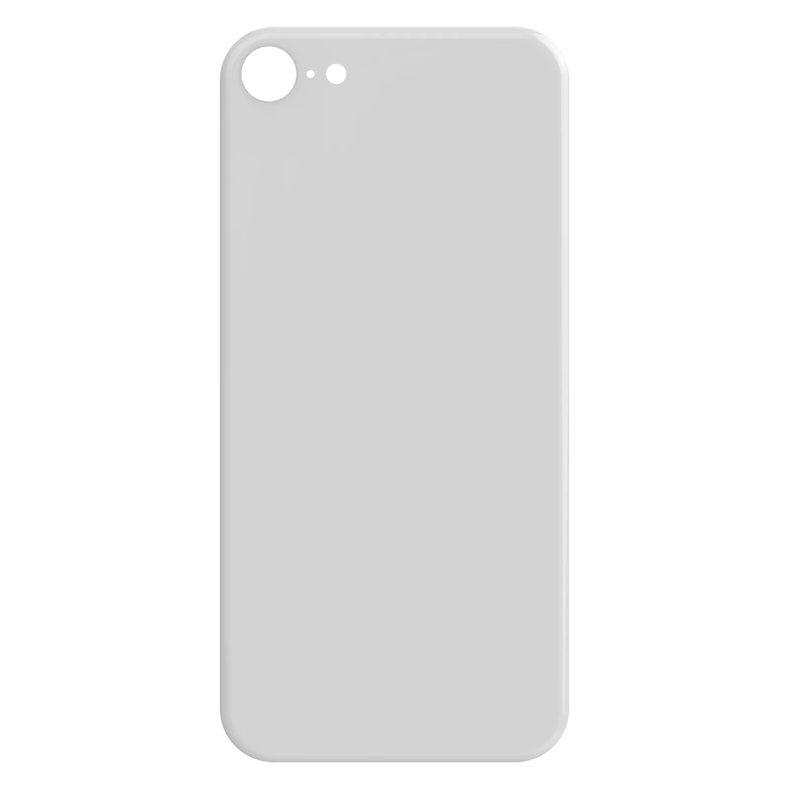 Clappio Vitre arrière de remplacement pour Apple iPhone SE 2020 et 8
