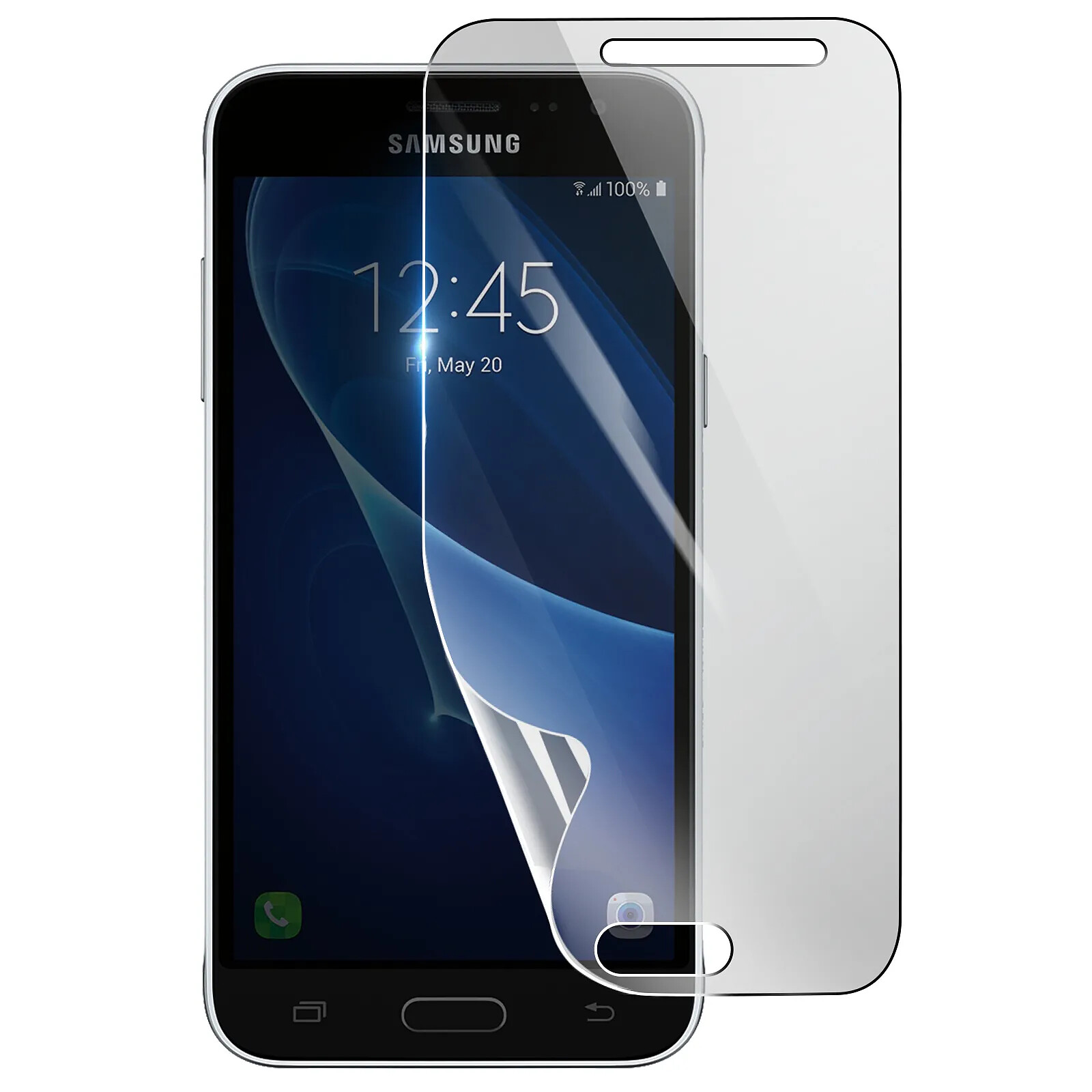 3mk Protection Écran pour Samsung Galaxy J3 en Hydrogel Antichoc Transparent
