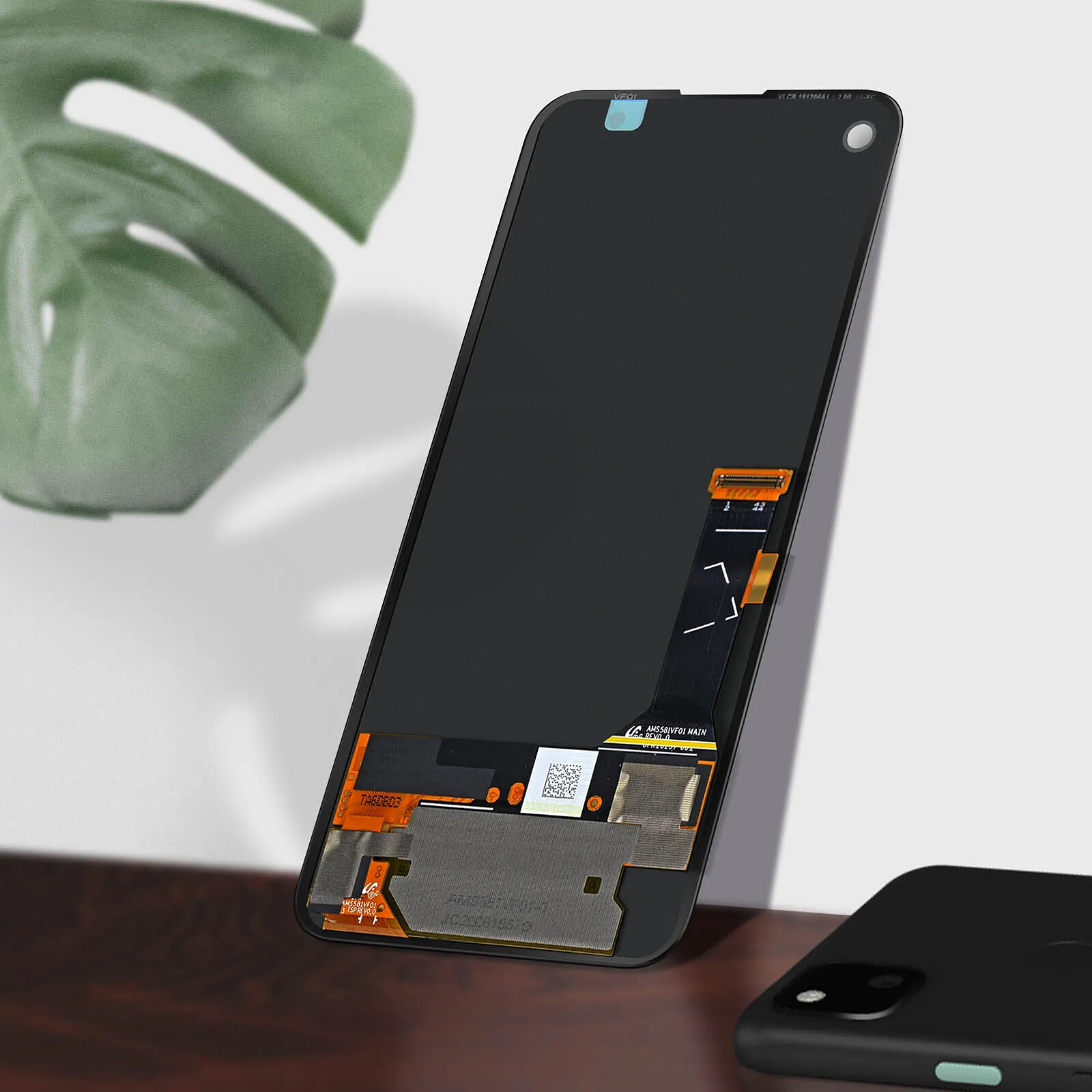 Écran LCD Complet Noir Pour Google Pixel 4a 4G - Neuf Sans Cadre (Refurbished)