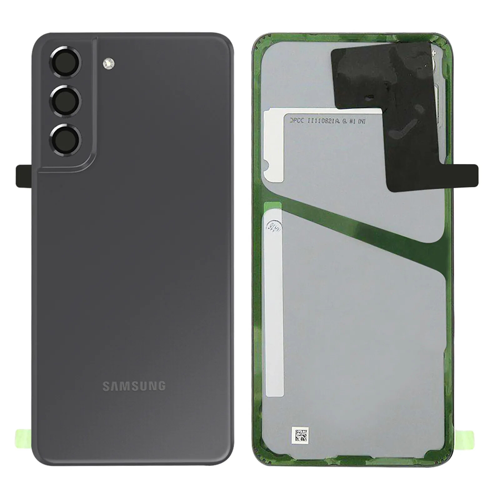 Samsung Cache Batterie pour Galaxy S21 FE Façade Arrière Originale  graphite