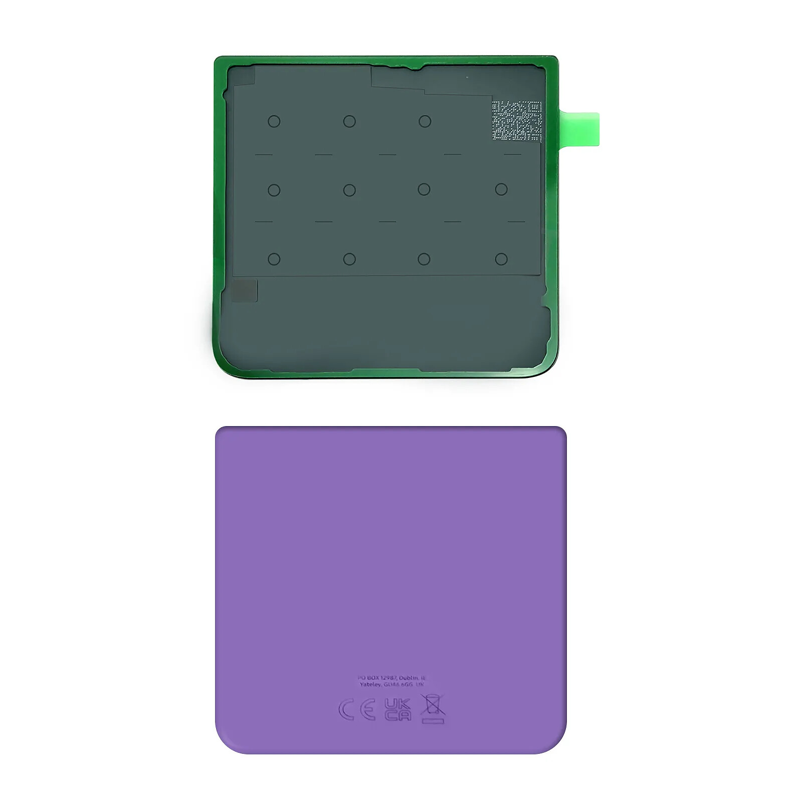 Samsung Cache Batterie pour Galaxy Z Flip 3 Façade Arrière Originale lavande