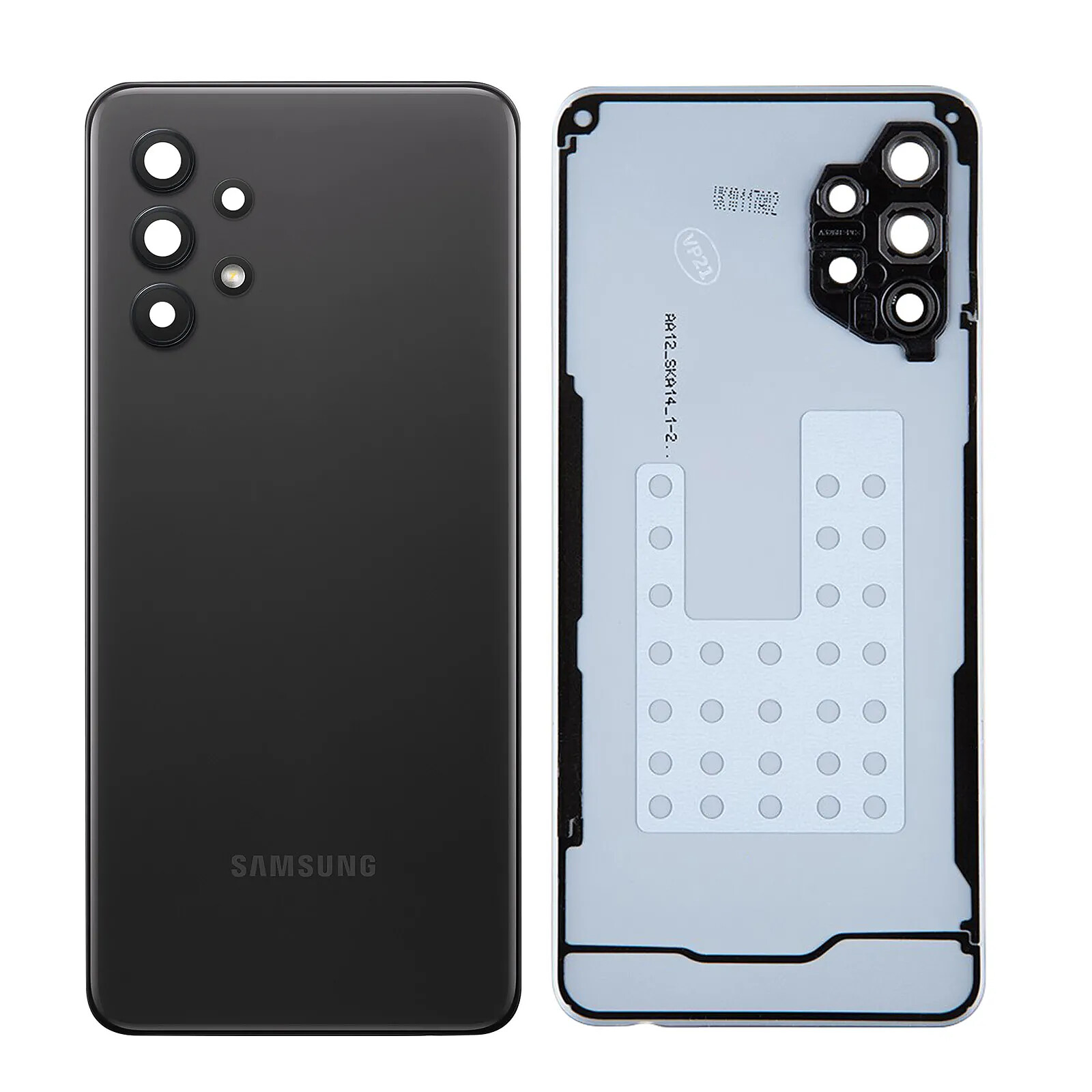 Samsung Cache Batterie D'origine pour Galaxy A32 5G Pièce de Remplacement  Noir