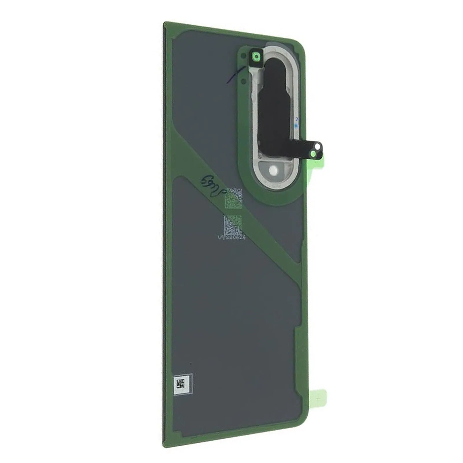 Samsung Vitre Arrière Originale pour Samsung Galaxy Z Fold 4 avec Lentille Caméra Beige Ivoire