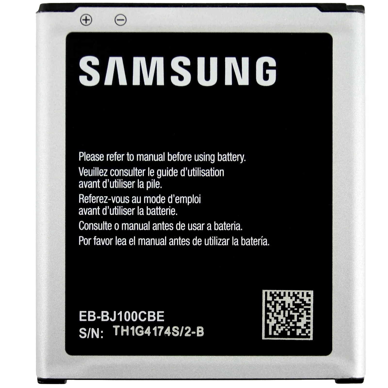 Samsung Batterie EB-BJ100CBE 1850mAh pour Samsung Galaxy J1 Noir