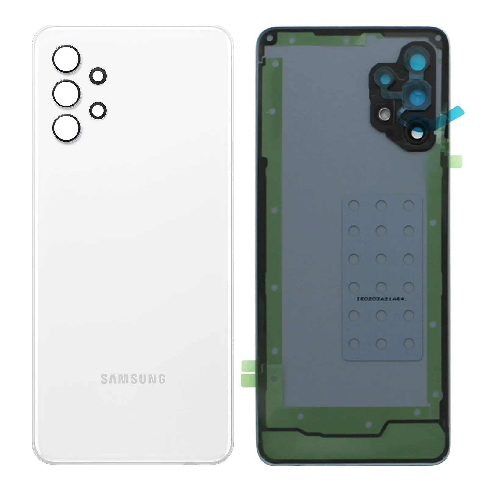 Samsung Cache Batterie D'origine pour Galaxy A32 Pièce de Remplacement  Blanc
