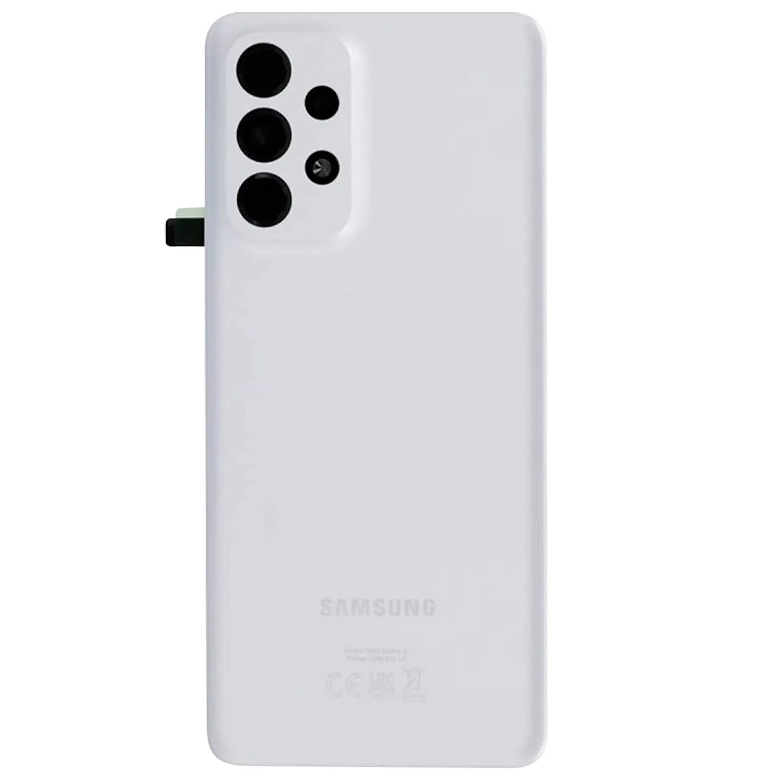 Samsung Cache Batterie Originale pour Samsung Galaxy A33 5G avec lentille caméra  blanc