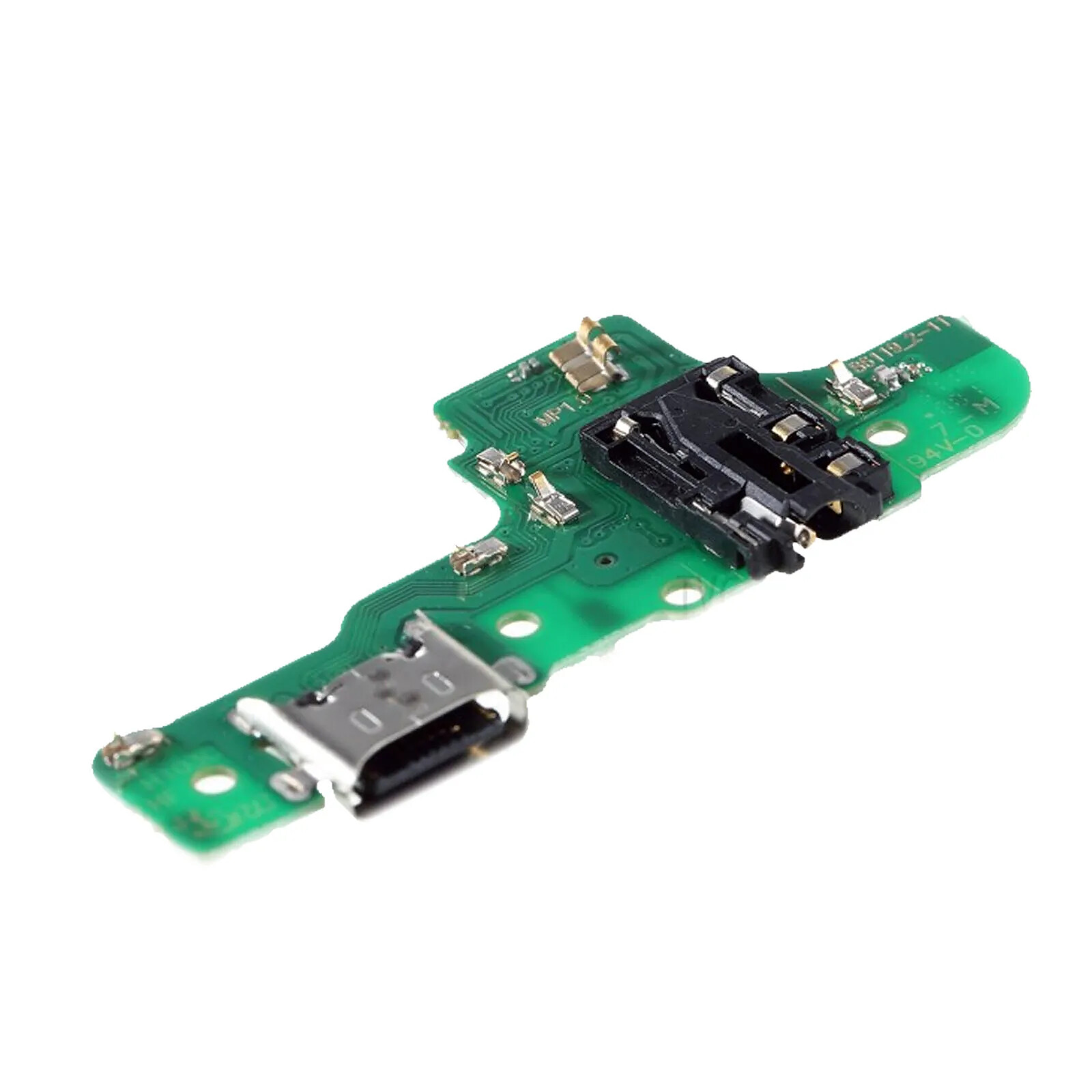 Samsung Connecteur de Charge pour Samsung Galaxy A20s USB type C Micro et Jack 3.5mm Noir