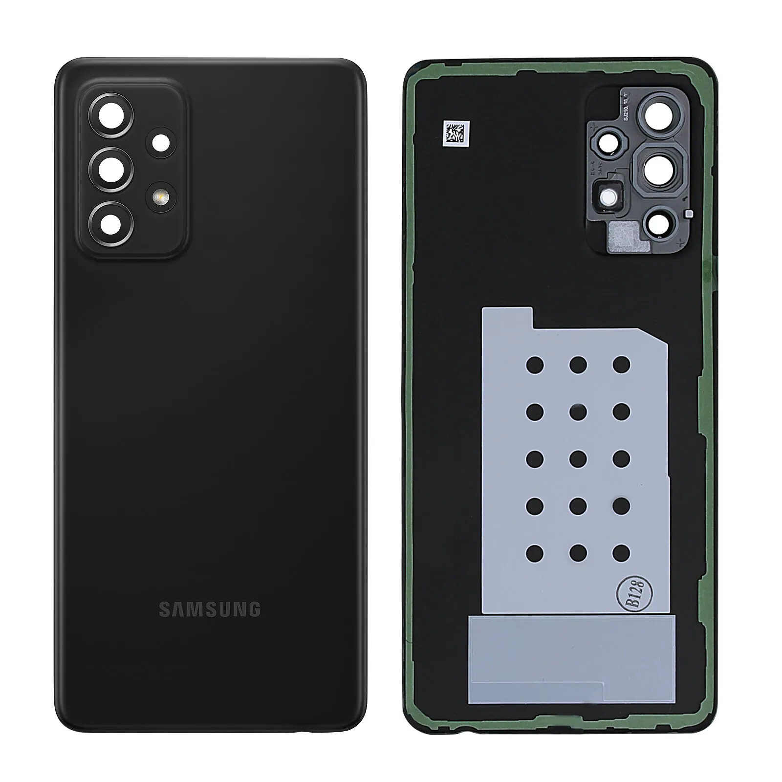 Samsung Cache Batterie D'origine pour Galaxy A52 Pièce de Remplacement  Noir