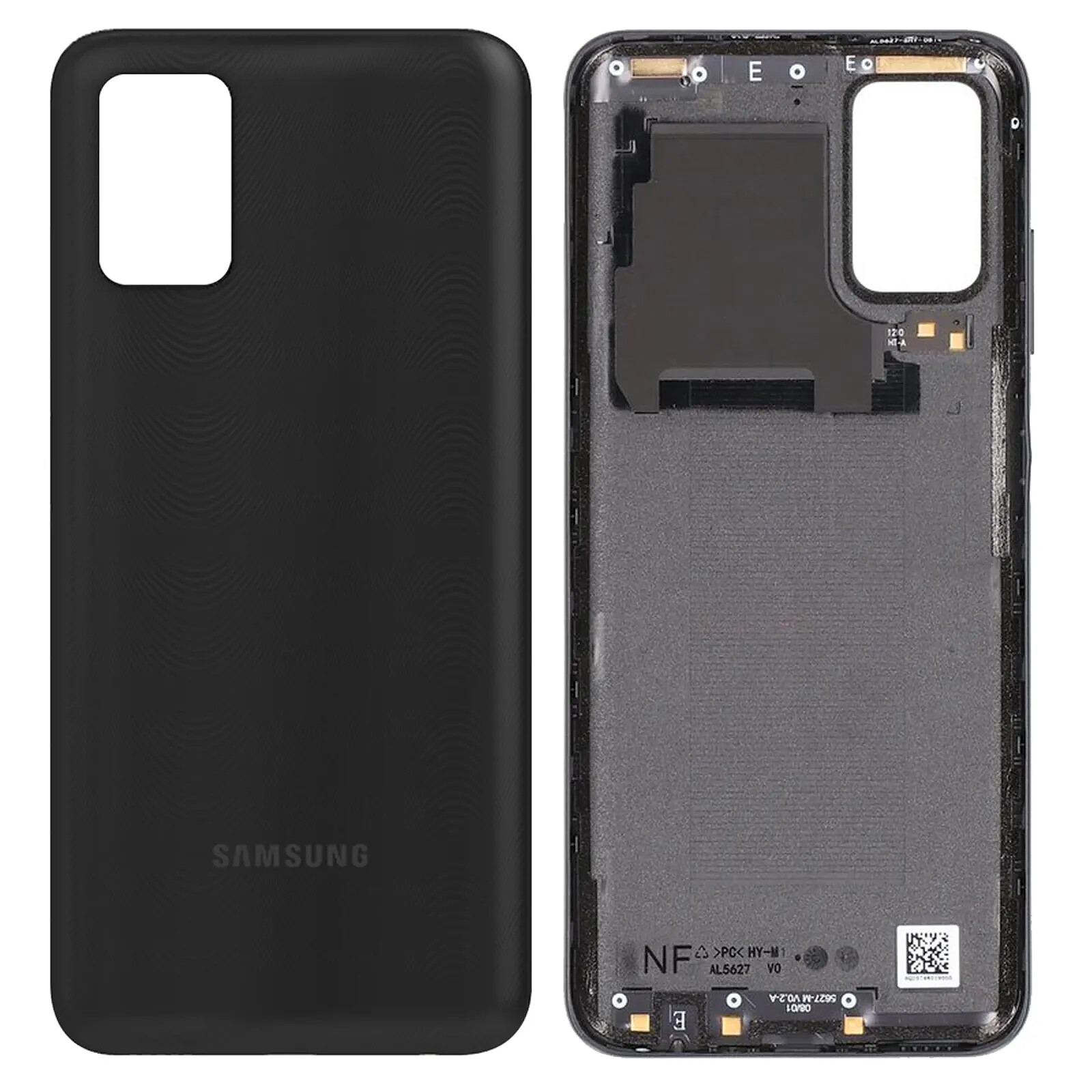 Samsung Cache Batterie pour Galaxy A03s Façade Arrière Originale  Noir