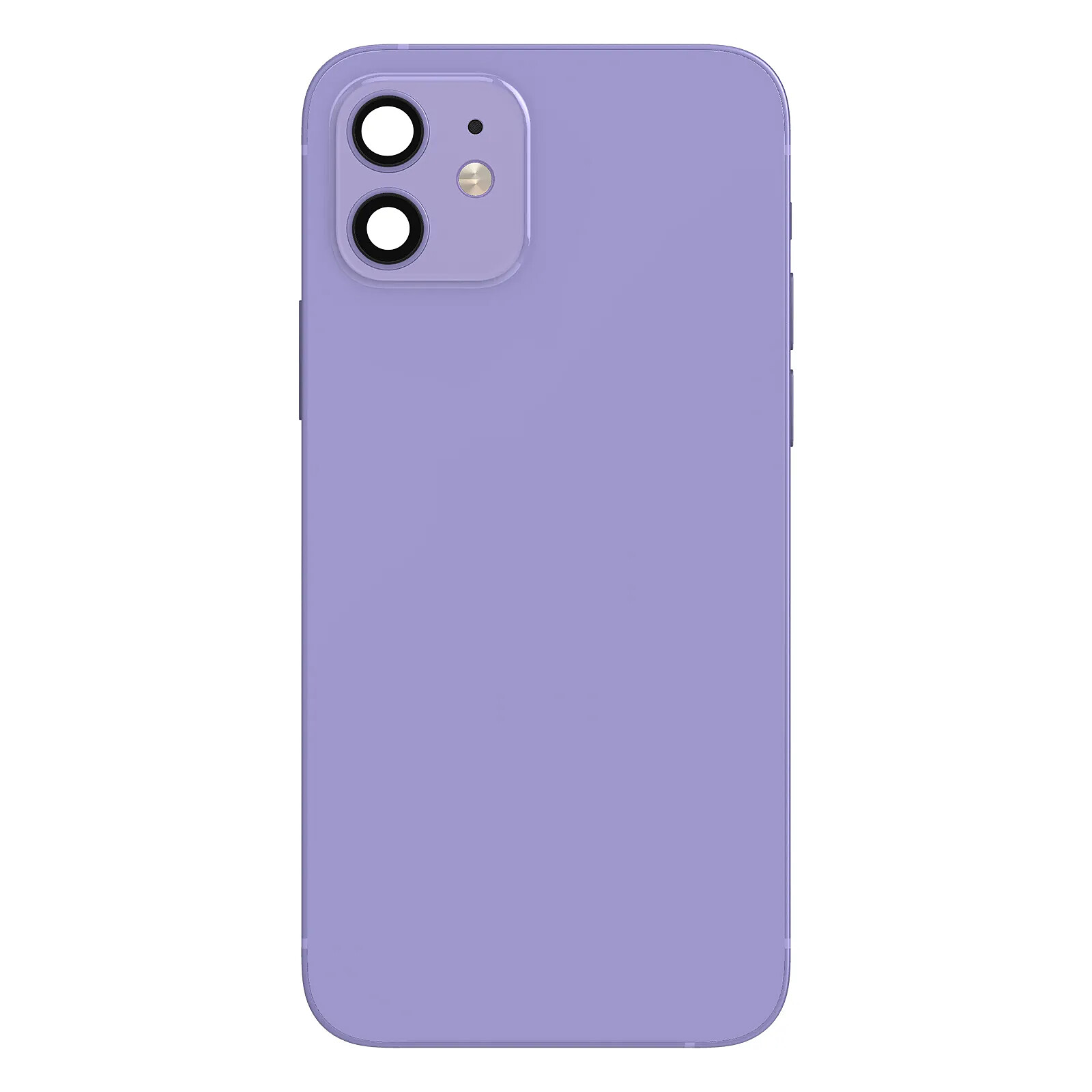 Châssis Complet Bleu Pour IPhone 12 - Inclut Vitre Arrière Et Lentilles - Neuf