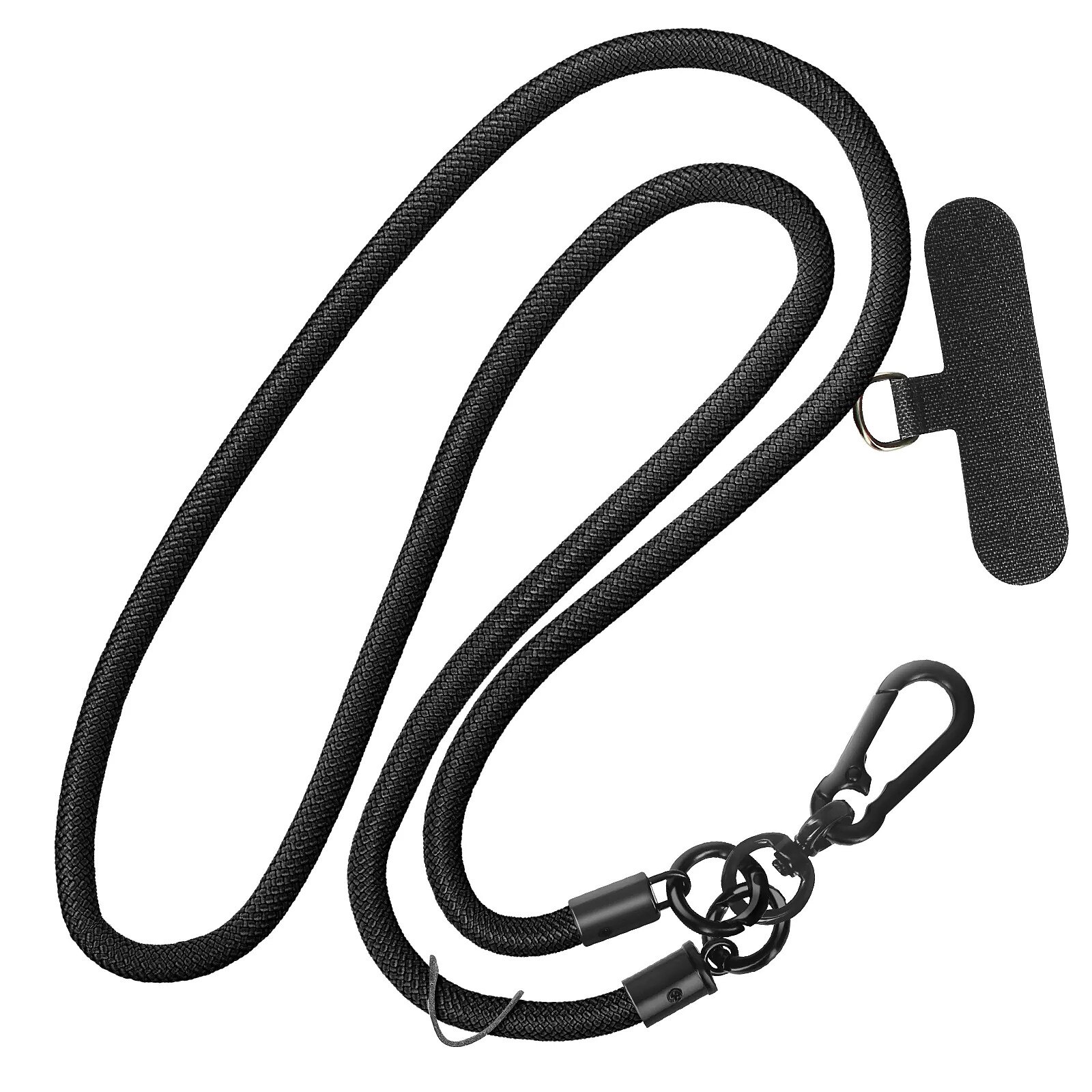 Avizar Cordon pour Téléphone Tour de Cou 60cm Attache Universelle Noir — free download