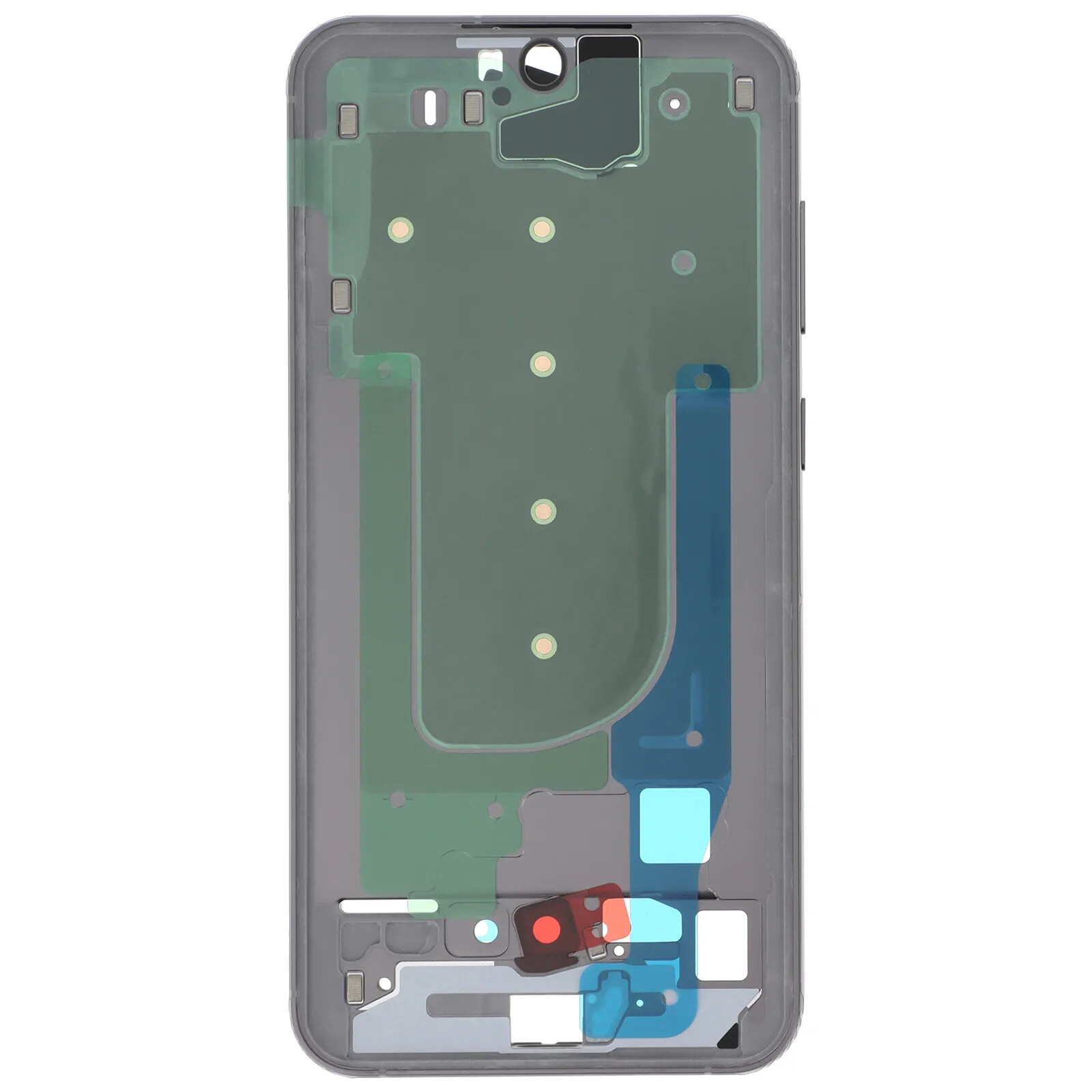 Samsung Châssis Central pour Samsung Galaxy S23 FE Original Service Pack Noir