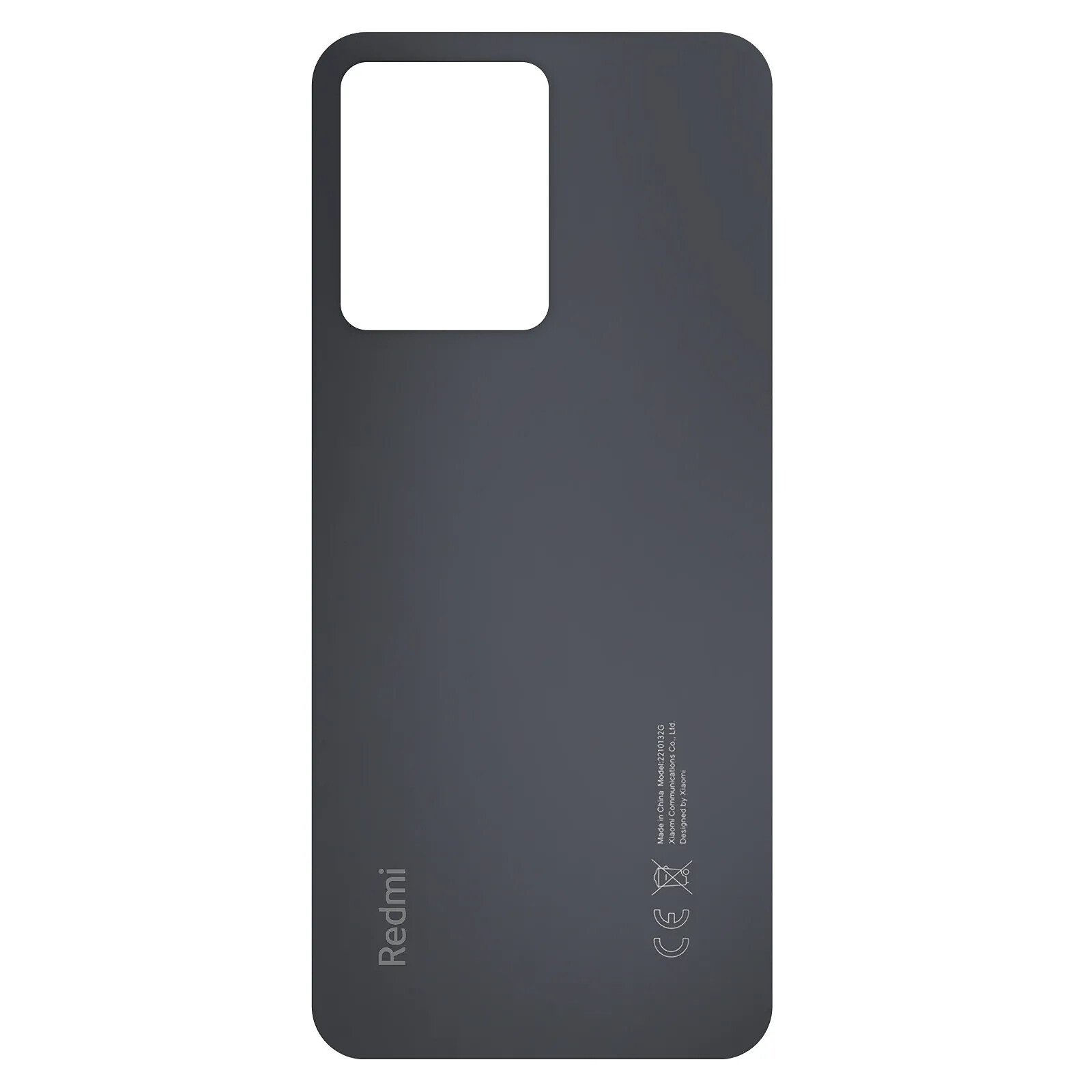 Xiaomi Cache batterie pour Xiaomi Redmi Note 12 4G Original Service Pack Noir