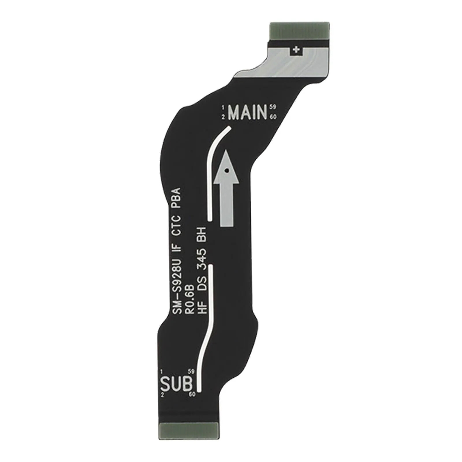 Samsung Nappe Carte mère pour Samsung Galaxy S24 Ultra Original Noir