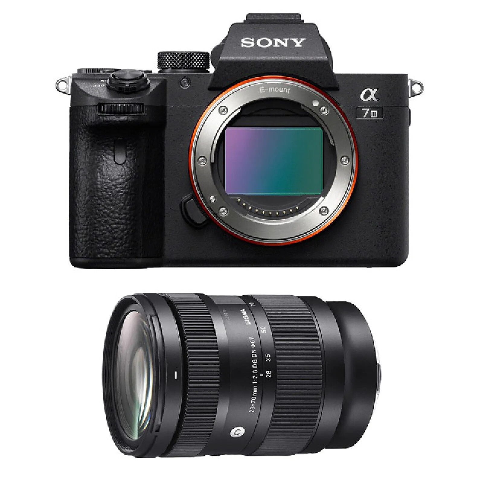 SONY ALPHA 7 III + SIGMA 28-70mm f/2.8 DG DN - Appareil photo