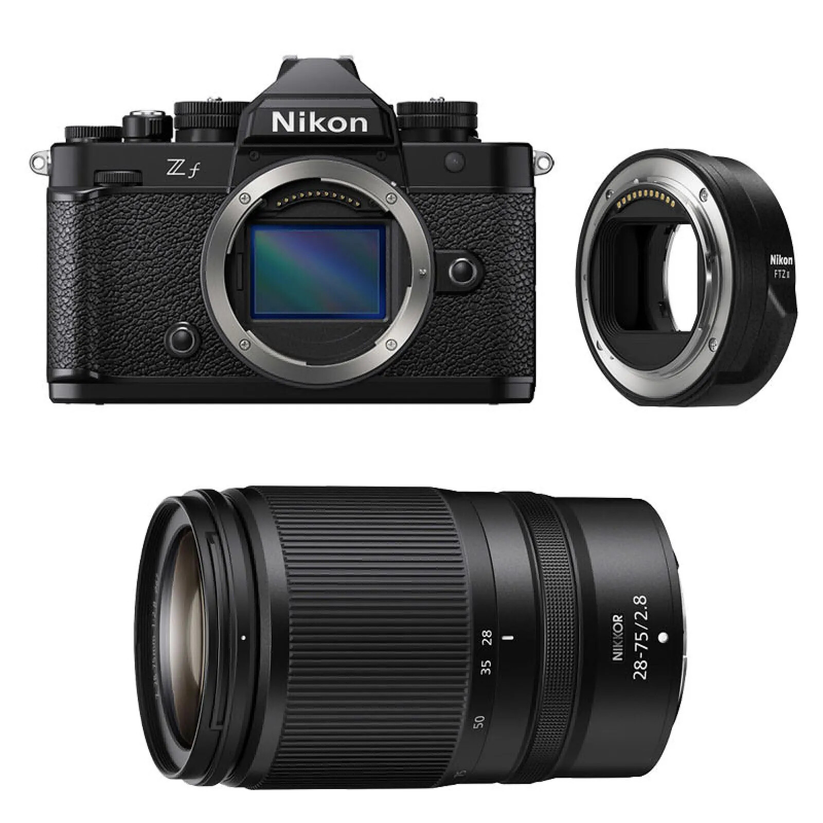NIKON Zf + Objectif Z 28-75mm f/2.8 + Adaptateur FTZ II