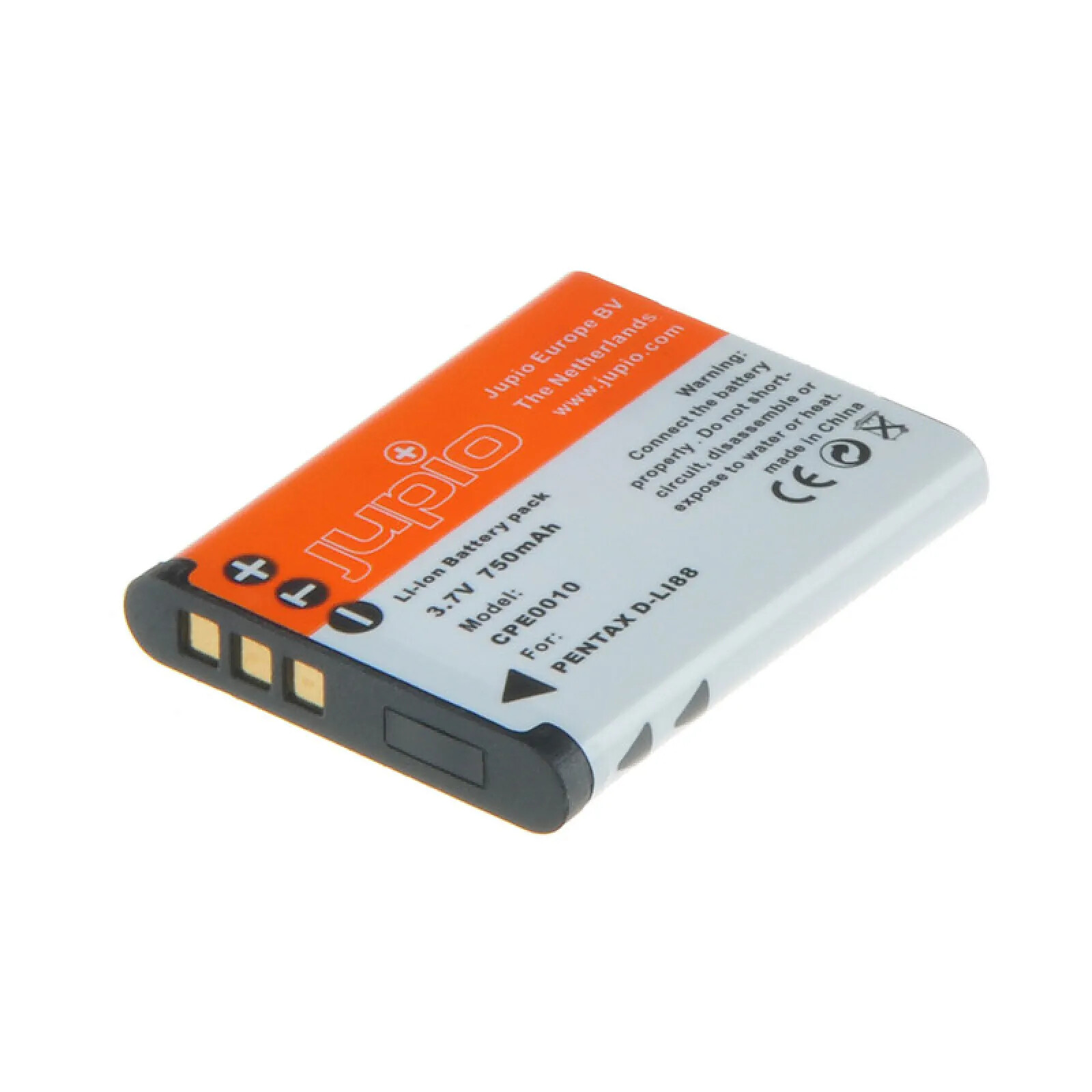 Batteria ricambio Pentax D-LI88 Li-ion 1000mAh