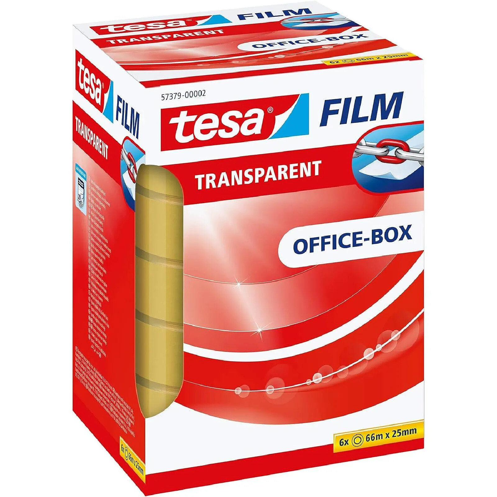 Tesa Tesafilm PAPER - Ruban Adhésif Transparent, Inscriptible