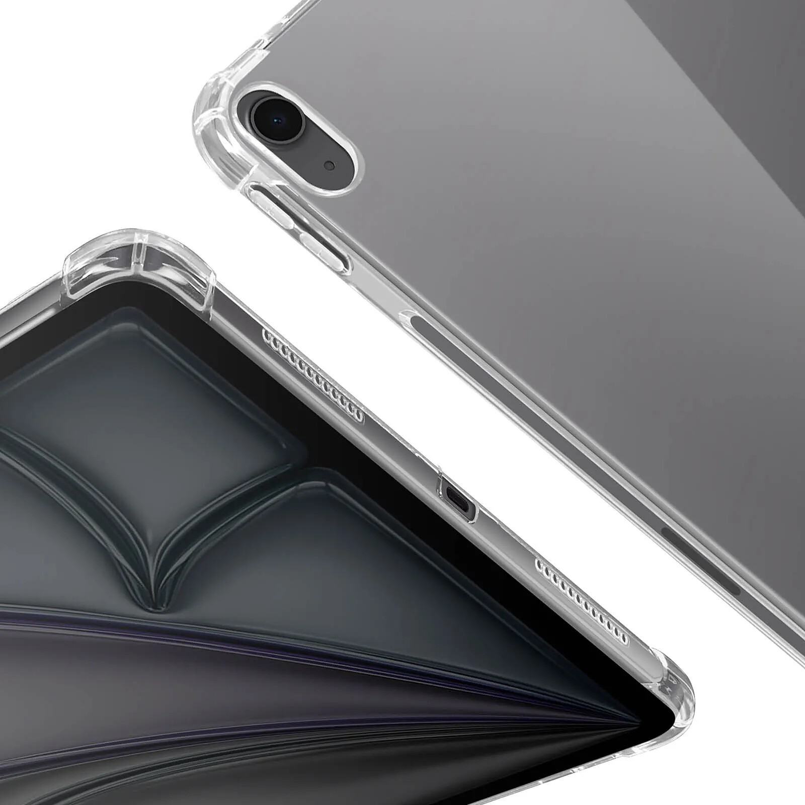 Spigen Enzo Aramid Coque Compatible Avec IPad Air 13 Pouces M2 (2024) [Rangement De Stylo