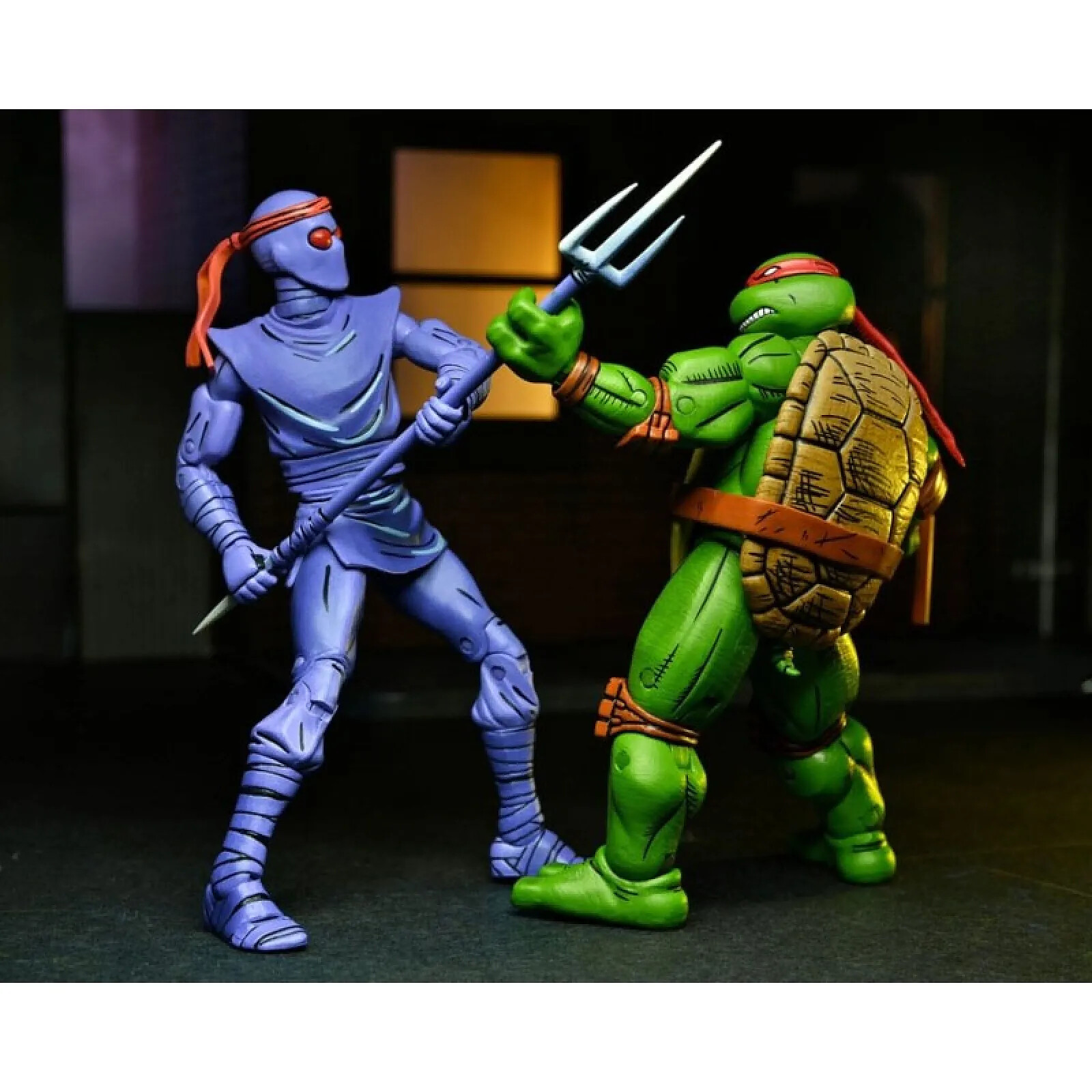 Lot 5 Figurines Tortues Ninja 10 Cm - Playmates Toys 1990