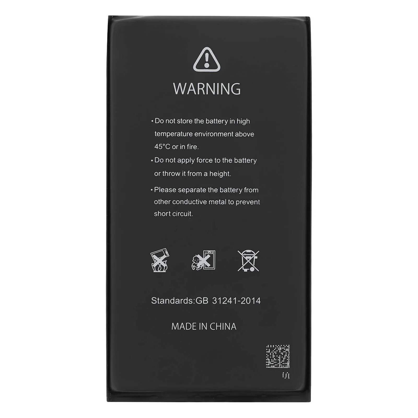 Batterie Haute Capacité 3400 MAh Pour IPhone 8 Plus - Remplacement, Li-Po, Garantie 1 An