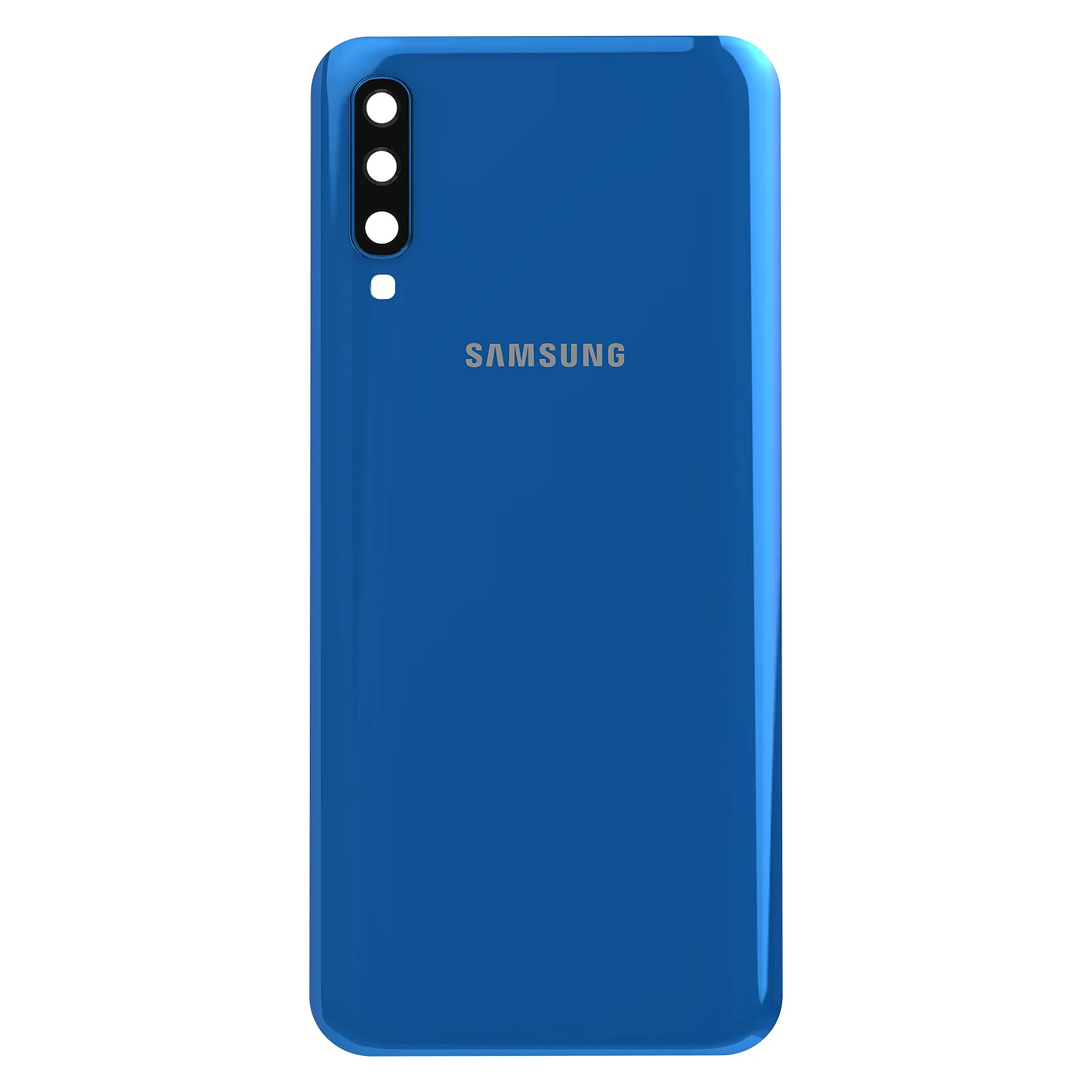 Samsung Vitre arrière pour Samsung Galaxy A50 Original Service Pack Bleu