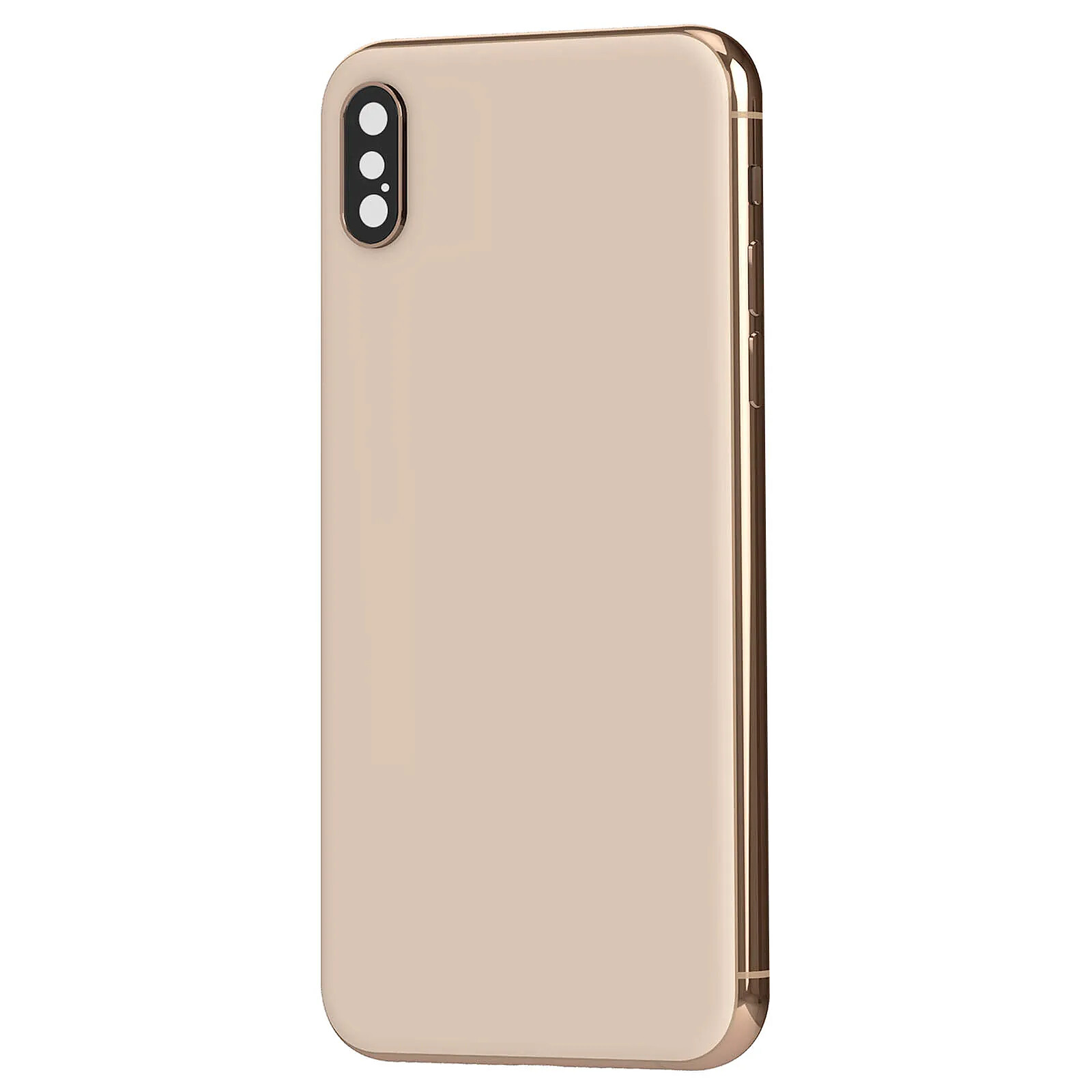 Clappio Châssis iPhone XS avec Vitre arrière de remplacement