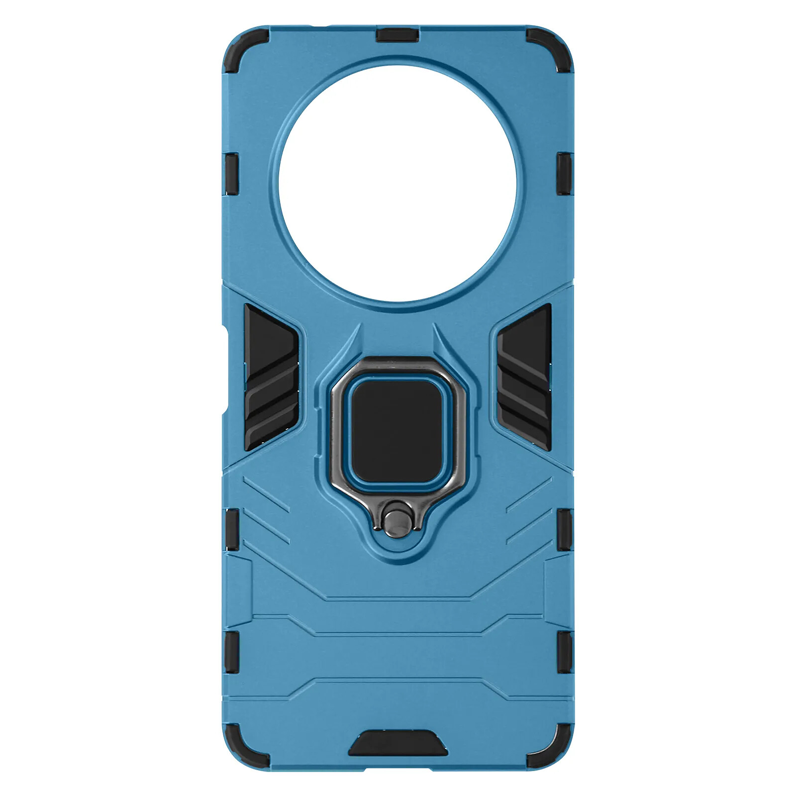 Coque Avizar Pour Xiaomi 14 Ultra - Rouge - Anneau Support - Antichoc