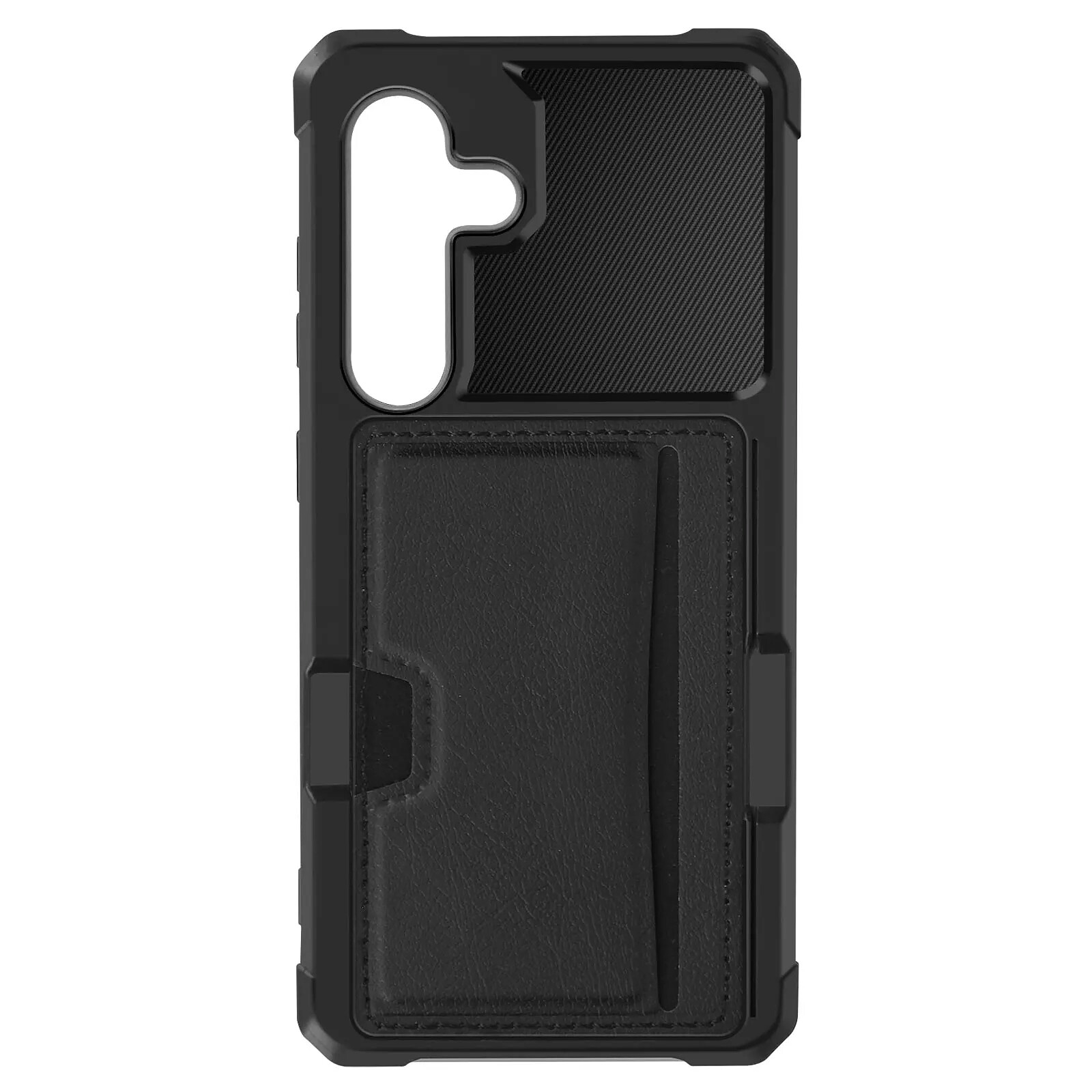 Coque Avizar Souple Pour Samsung S24 Et S25 — Avec Porte-cartes, Anti-traces, Couleur Violet/rose