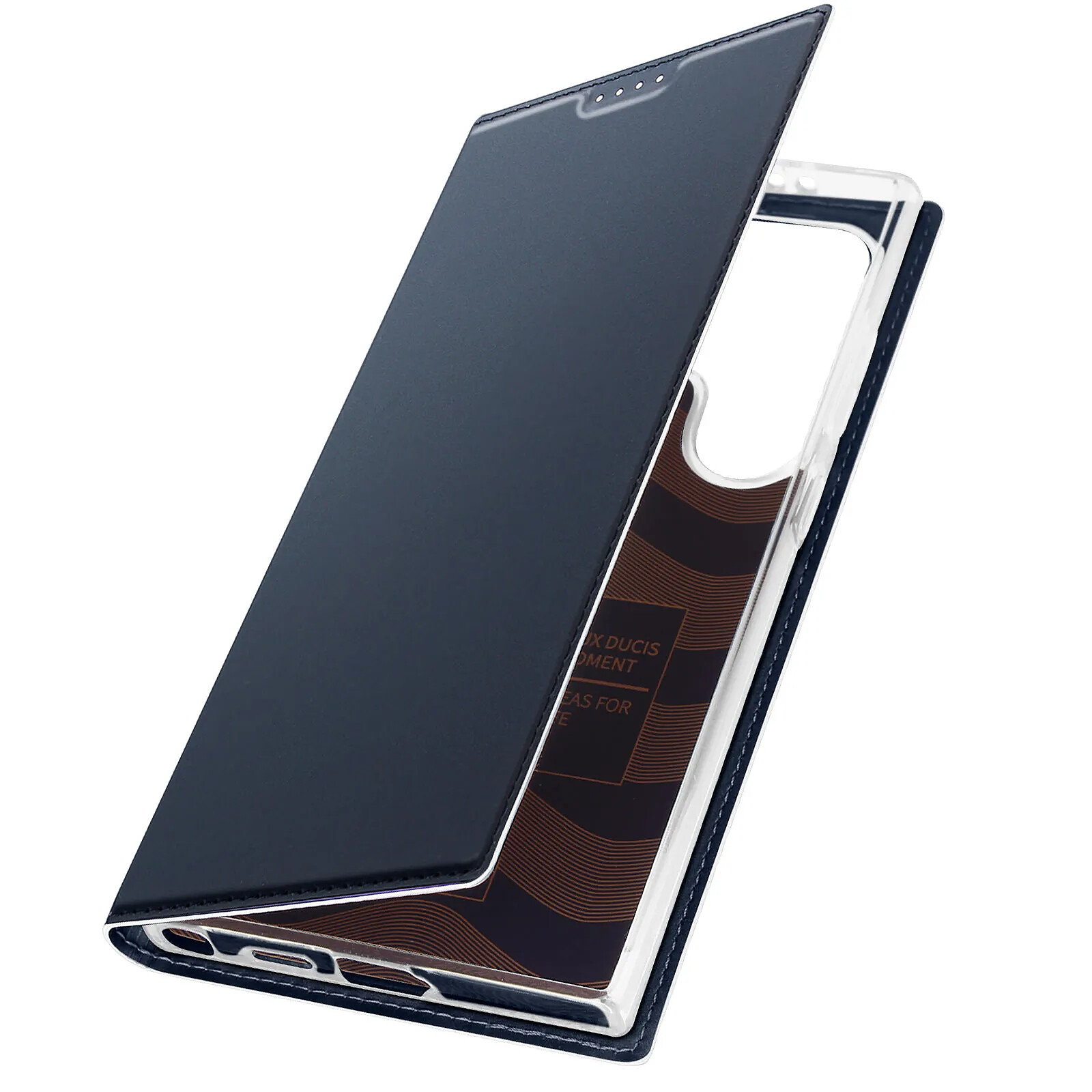 Étui Portefeuille Pour Realme Note 50 - Style Vintage Bleu - Porte-cartes Et Support - Neuf