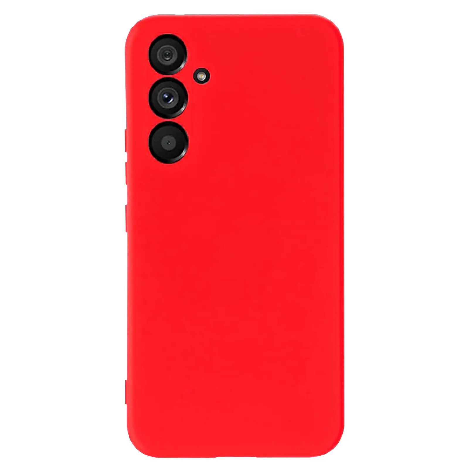 Jaym Coque pour Samsung Galaxy A54 5G Premium Soft Feeling Rouge